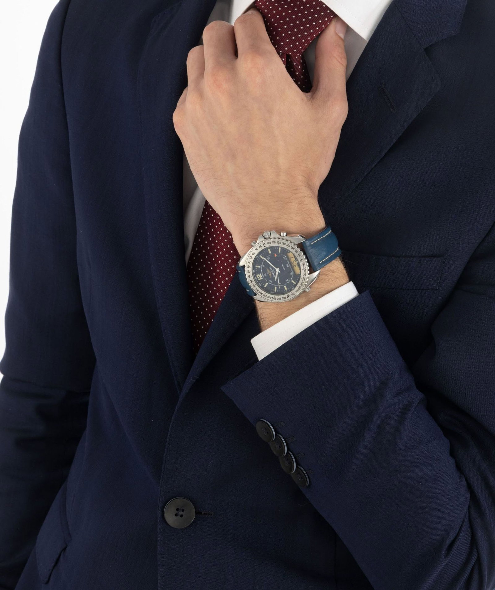 Breitling, Pluton, réf. A51038, montre-bracelet avec une partie digital Mouvement: cal. B232 - 4