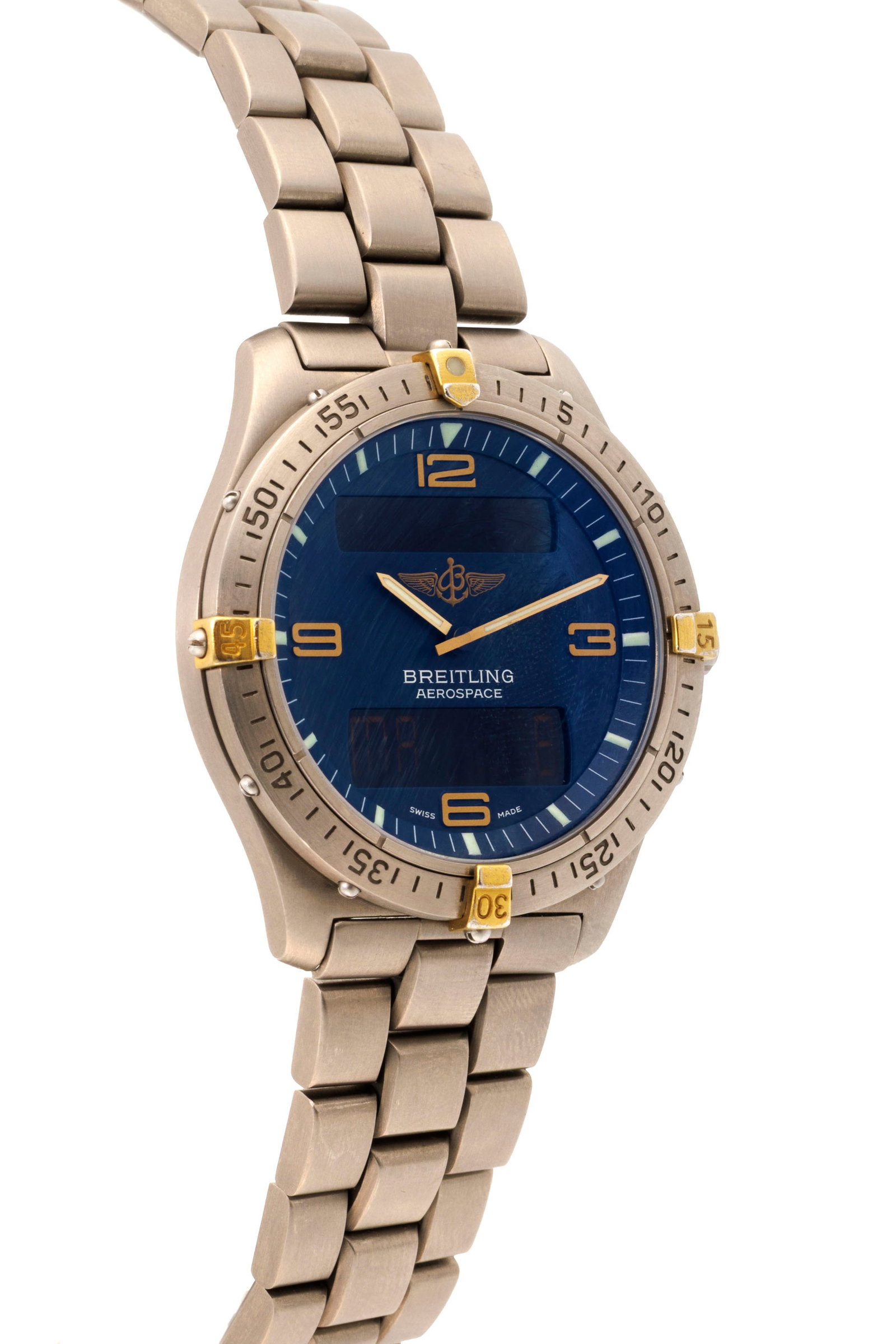 Breitling, Aerospace, réf. E56062, montre-bracelet en titane avec une partie digital Mouvemen - 2