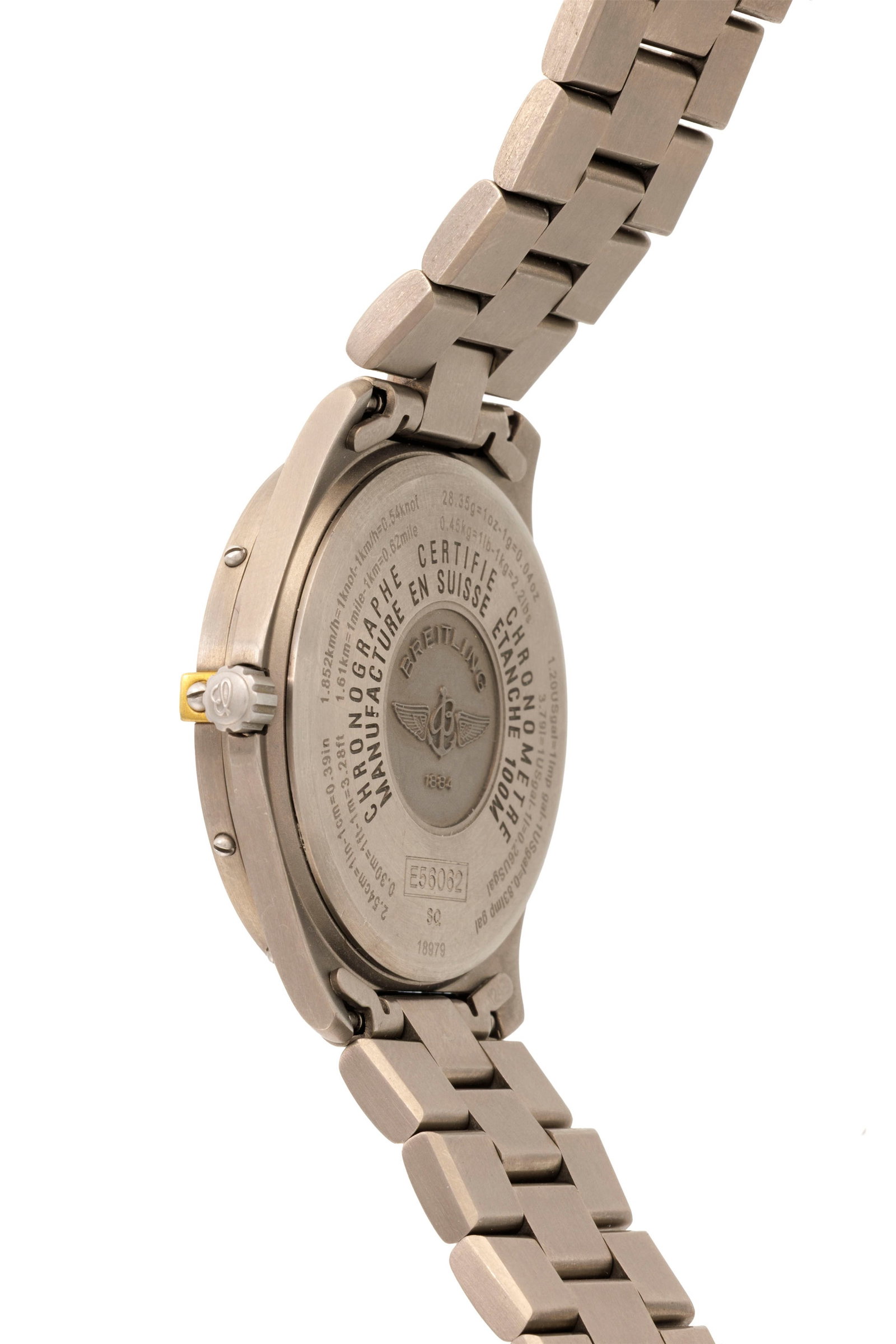 Breitling, Aerospace, réf. E56062, montre-bracelet en titane avec une partie digital Mouvemen - 3