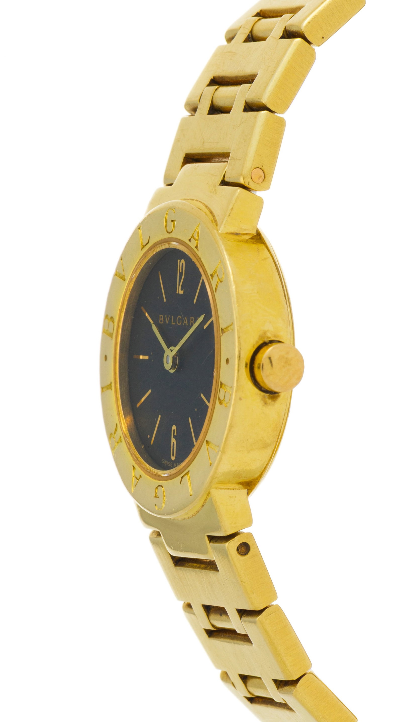 Bulgari, réf. BB 23 GGD, montre-bracelet en or 750 avec indication de la date Mouvement: quar - 2