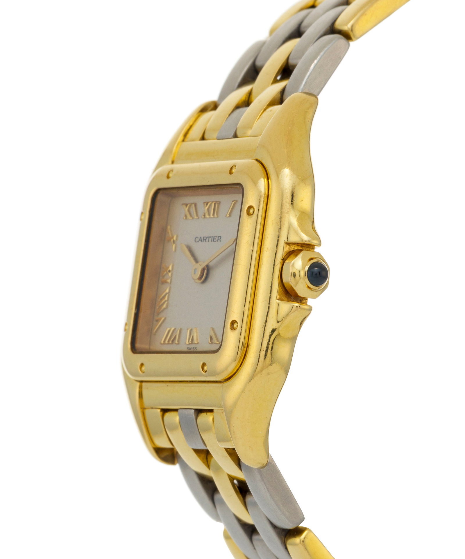 Cartier, Panthère, réf. 1070 2, montre-bracelet en or 750 et acier, années 1990 Mou - 2