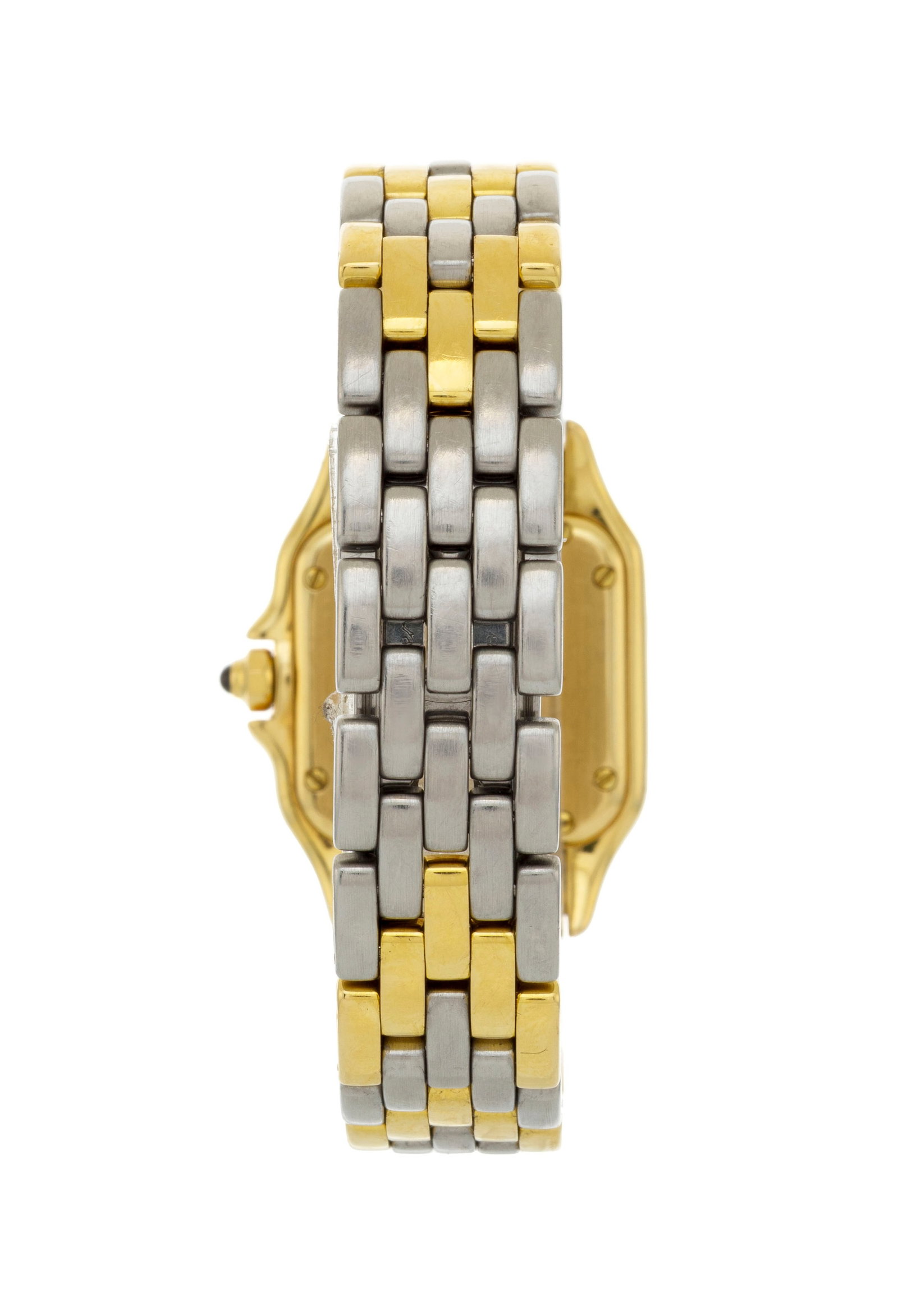 Cartier, Panthère, réf. 1070 2, montre-bracelet en or 750 et acier, années 1990 Mou - 3