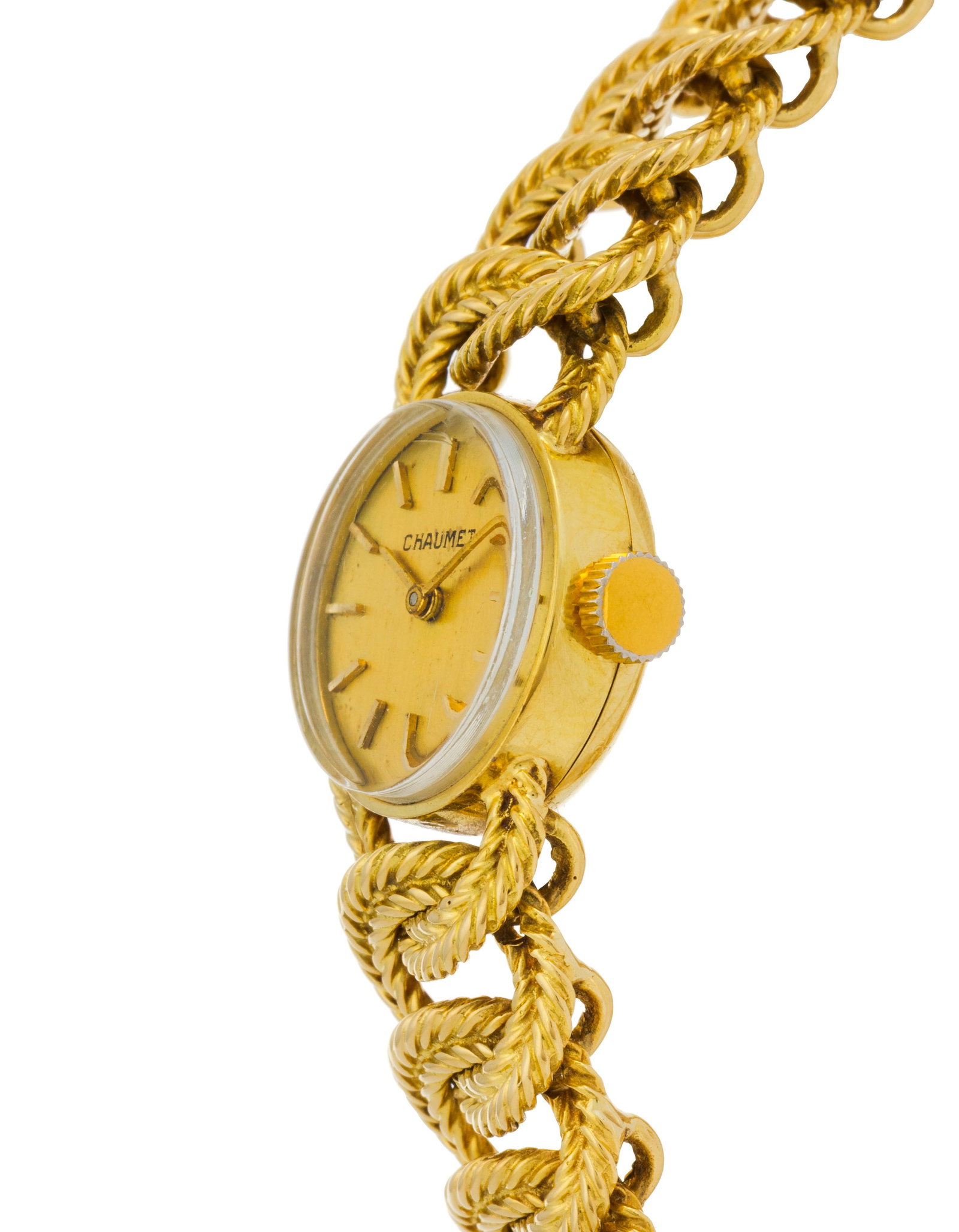 Chaumet et Movado, montre-bracelet en or 750, années 1960 Mouvement: mécanique, 17 rubis - 2