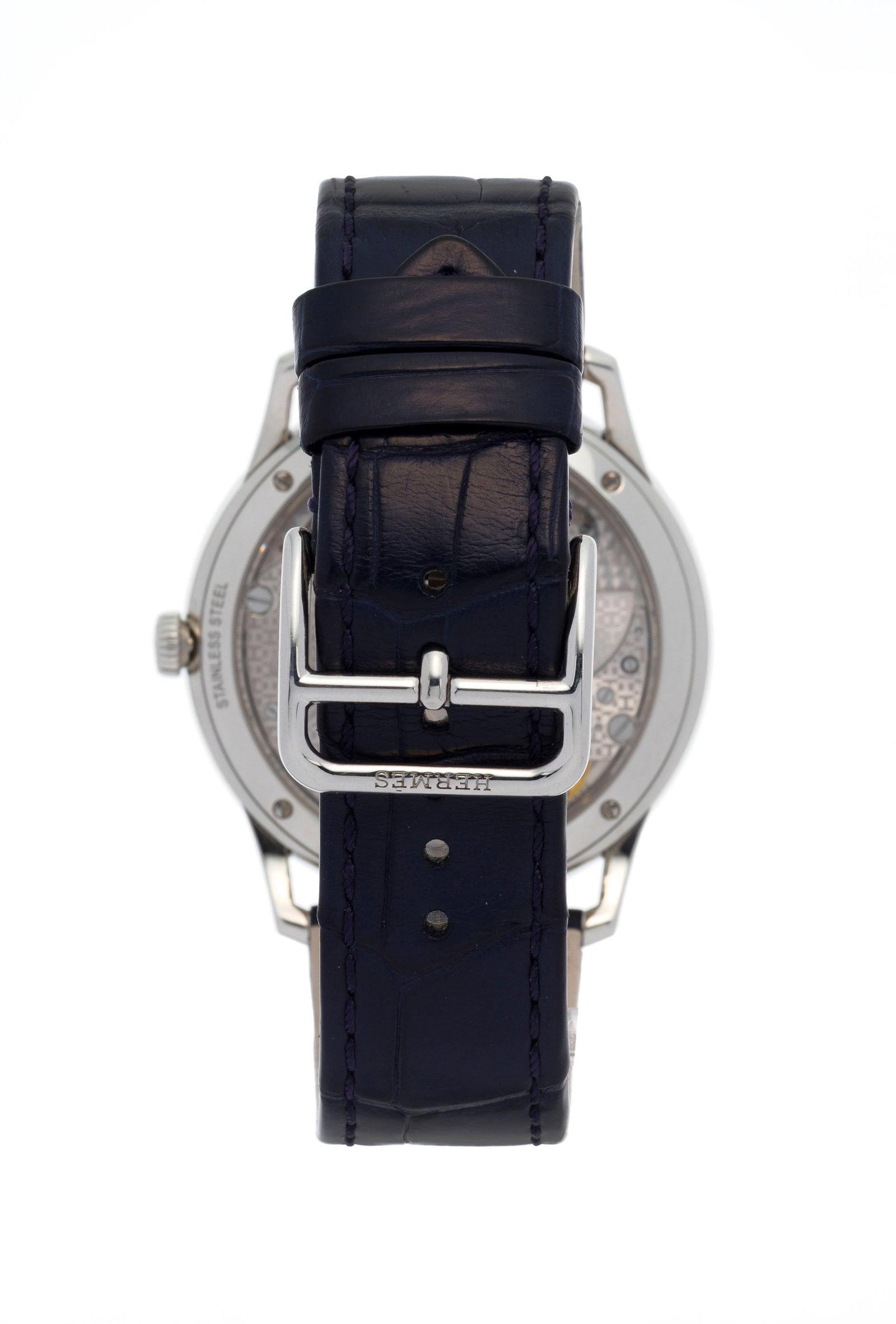Hermès, Slim D'Hermès, réf. CA2.810, montre petite seconde en acier Mouvement: cal. - 3
