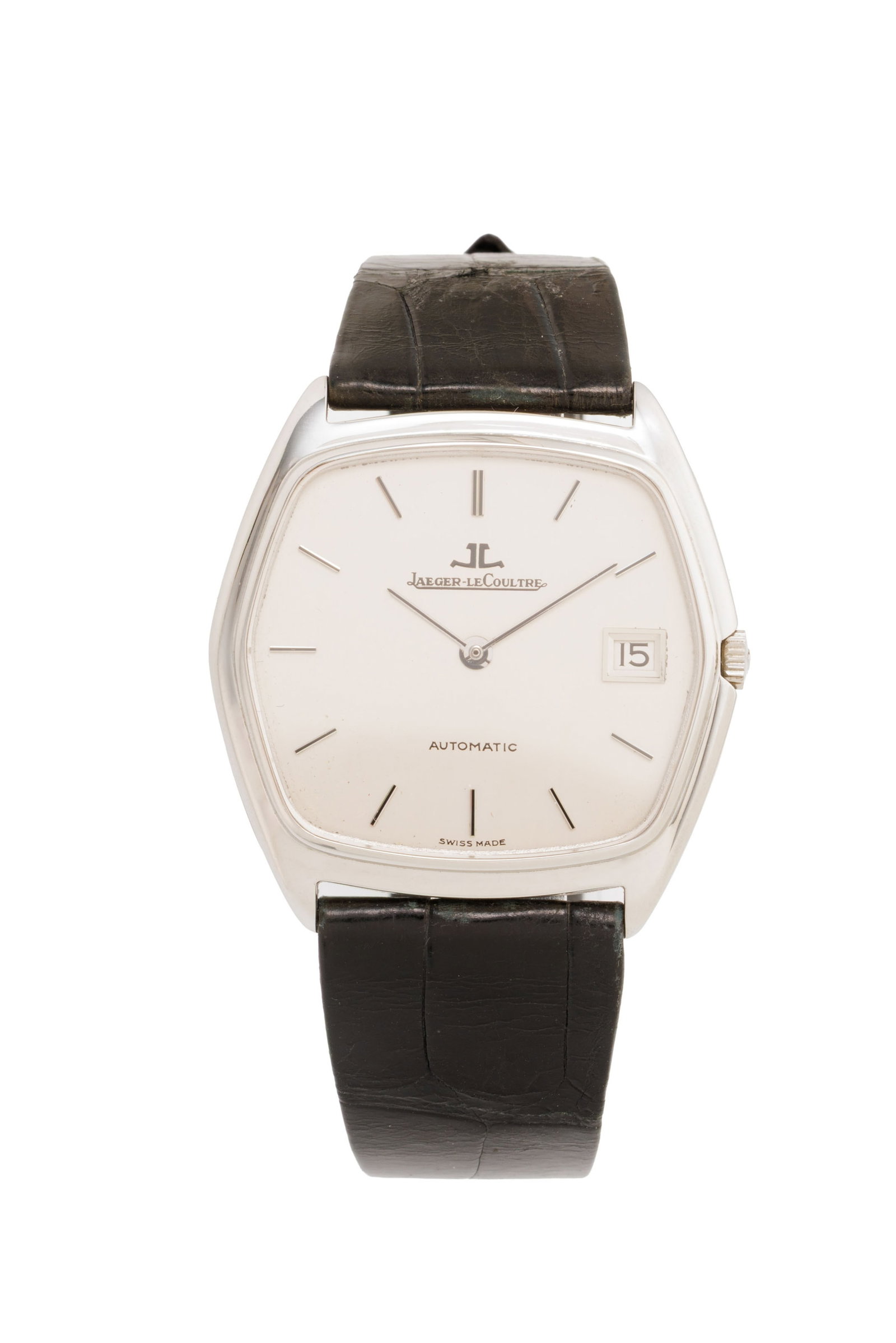 Jaeger-LeCoultre, réf. 5000.42, montre en acier avec indication de la date Mouvement: cal. 90 (1 of 5)