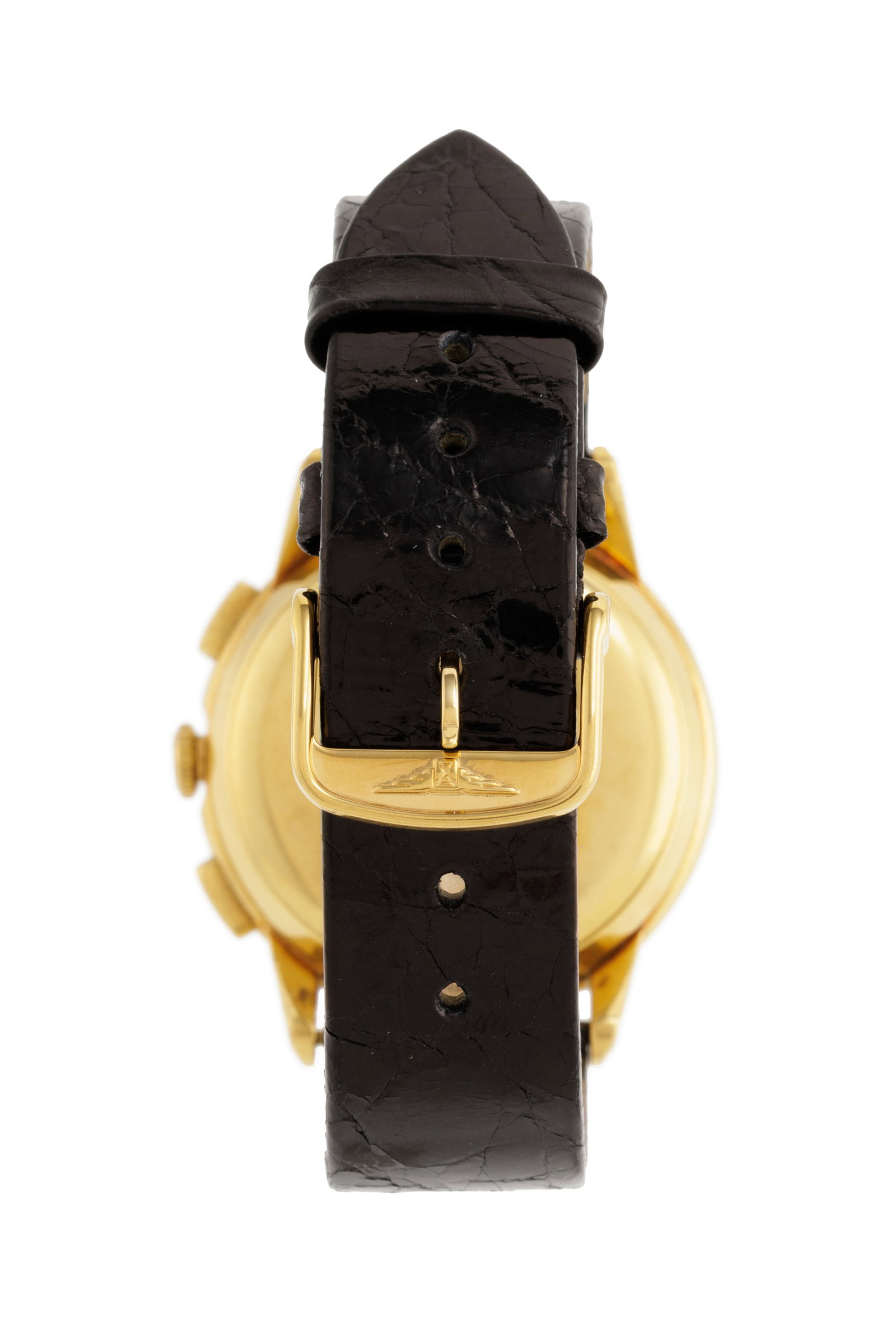 Longines, réf. 5965, montre chronographe en or 750, années 1950 Mouvement: cal. 30CH, m& - 4