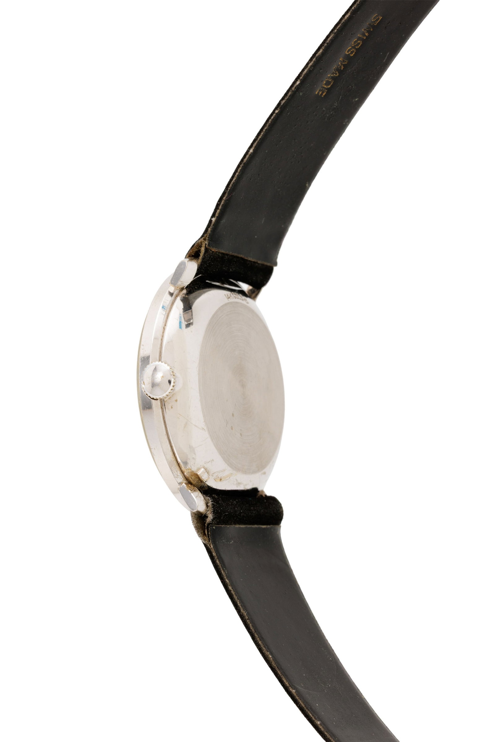 Movado, montre en or gris 585 avec indication de la date Mouvement: cal. 2562 C, mécanique, 1 - 3