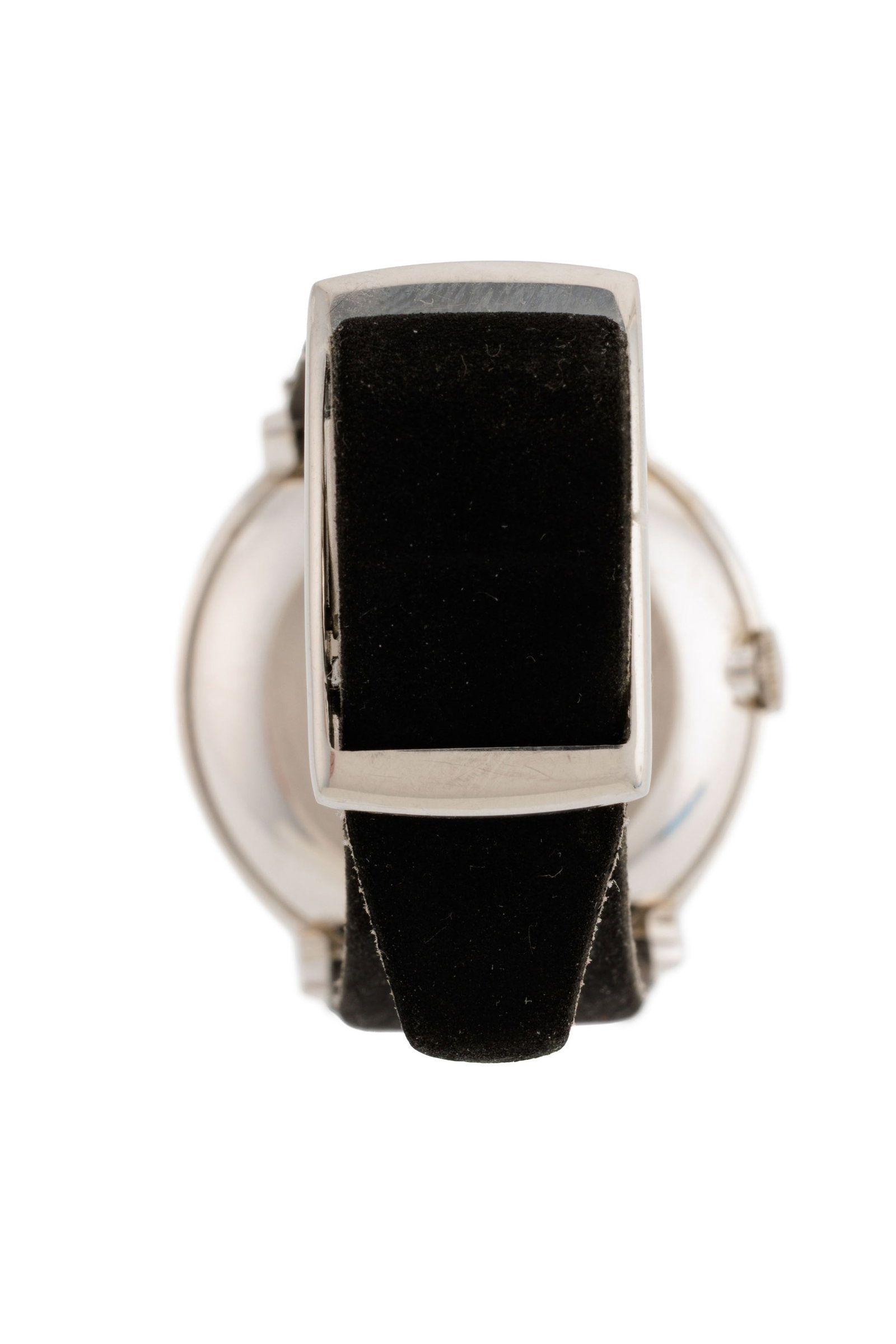 Movado, montre en or gris 585 avec indication de la date Mouvement: cal. 2562 C, mécanique, 1 - 4