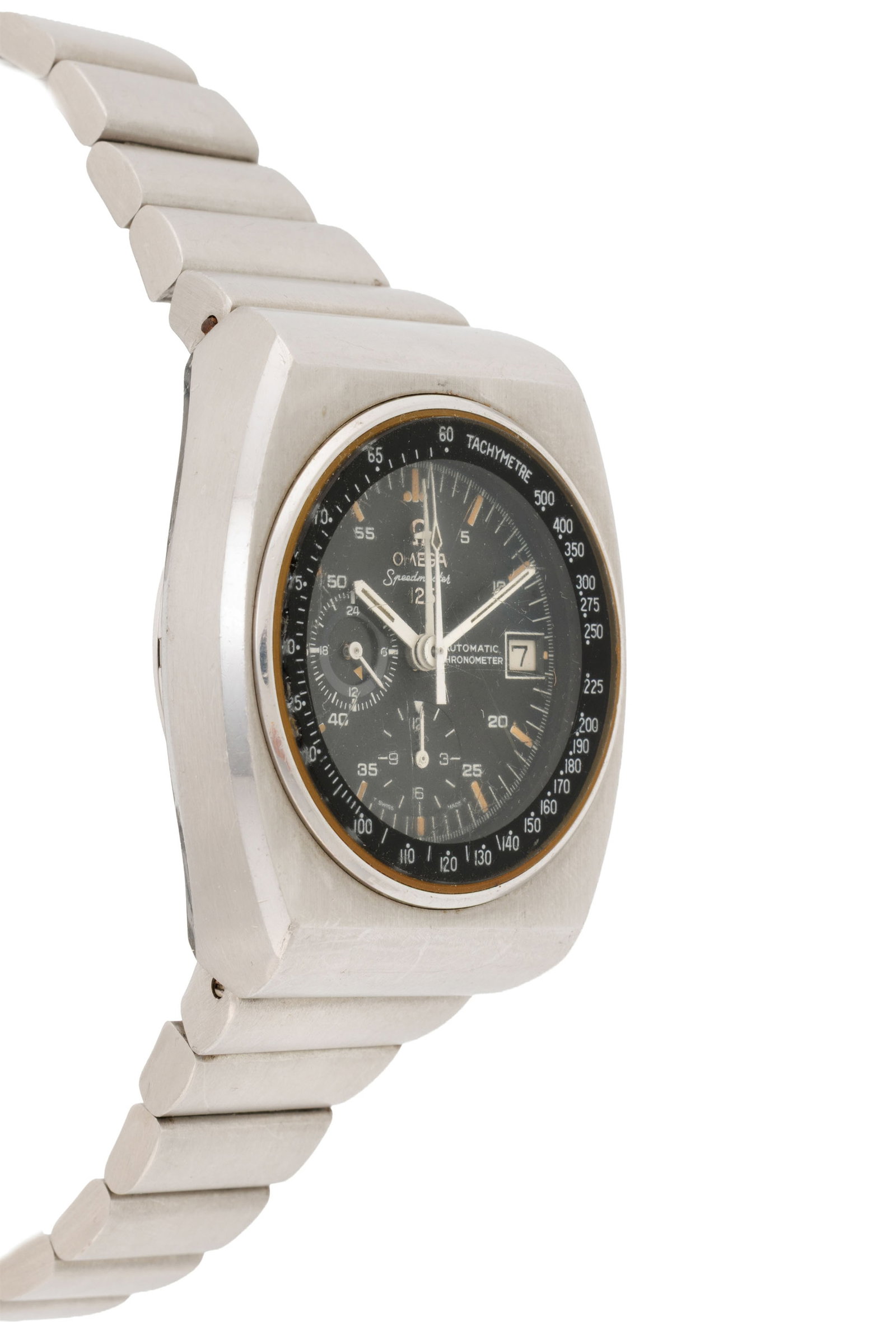 Omega, Speedmaster 125, réf. 378.0801/178.0002, montre-bracelet chronographe en acier, anné - 2