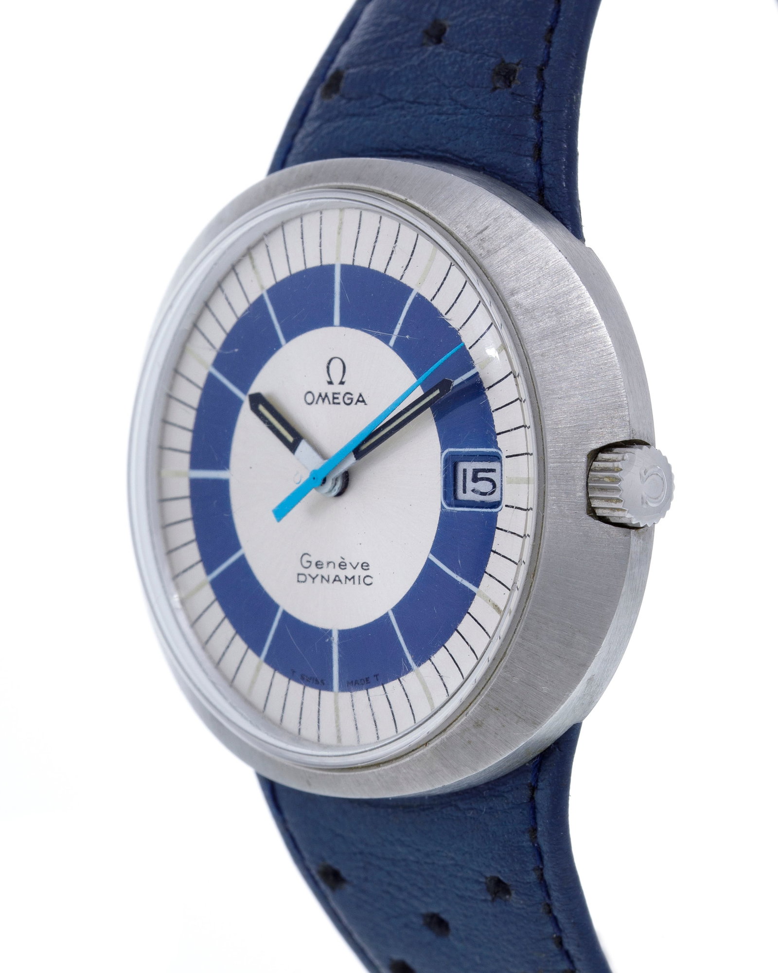 Omega, Dynamic, réf. TOOL.107, montre en acier avec indication de la date Mouvement: automati - 2