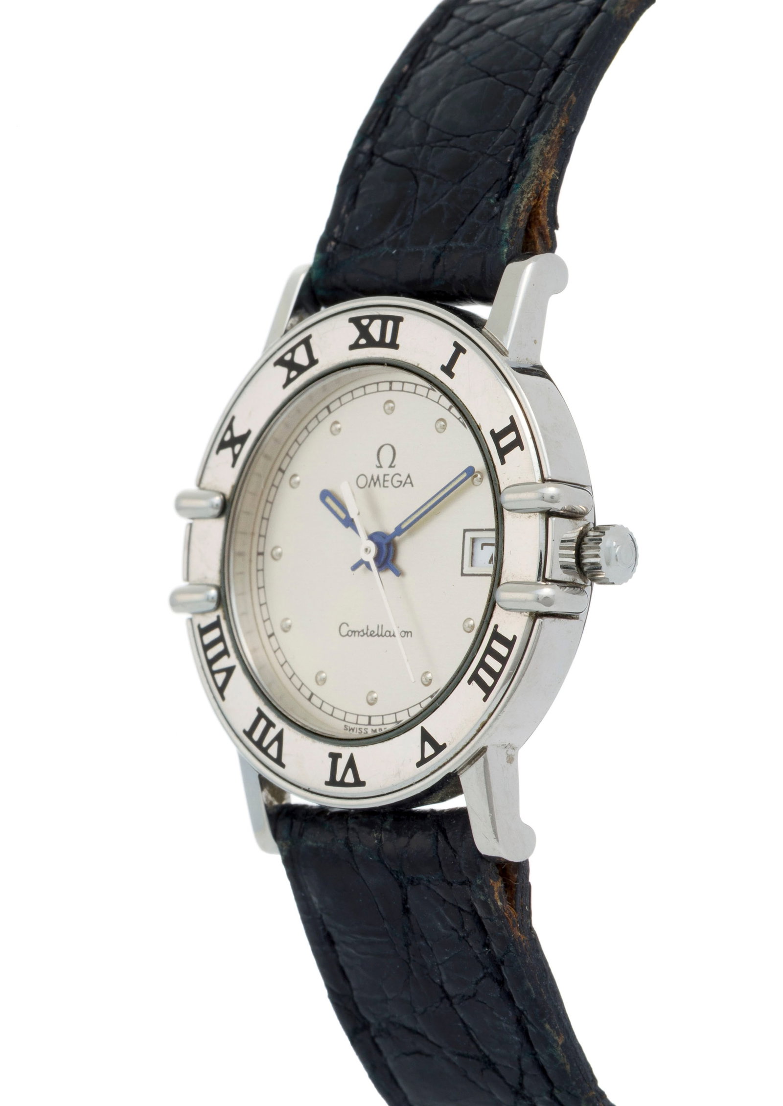 Omega, Constellation, lot de 2 montres en acier Mouvement: quartz Boîtier: diam. 27 et 33 m - 3