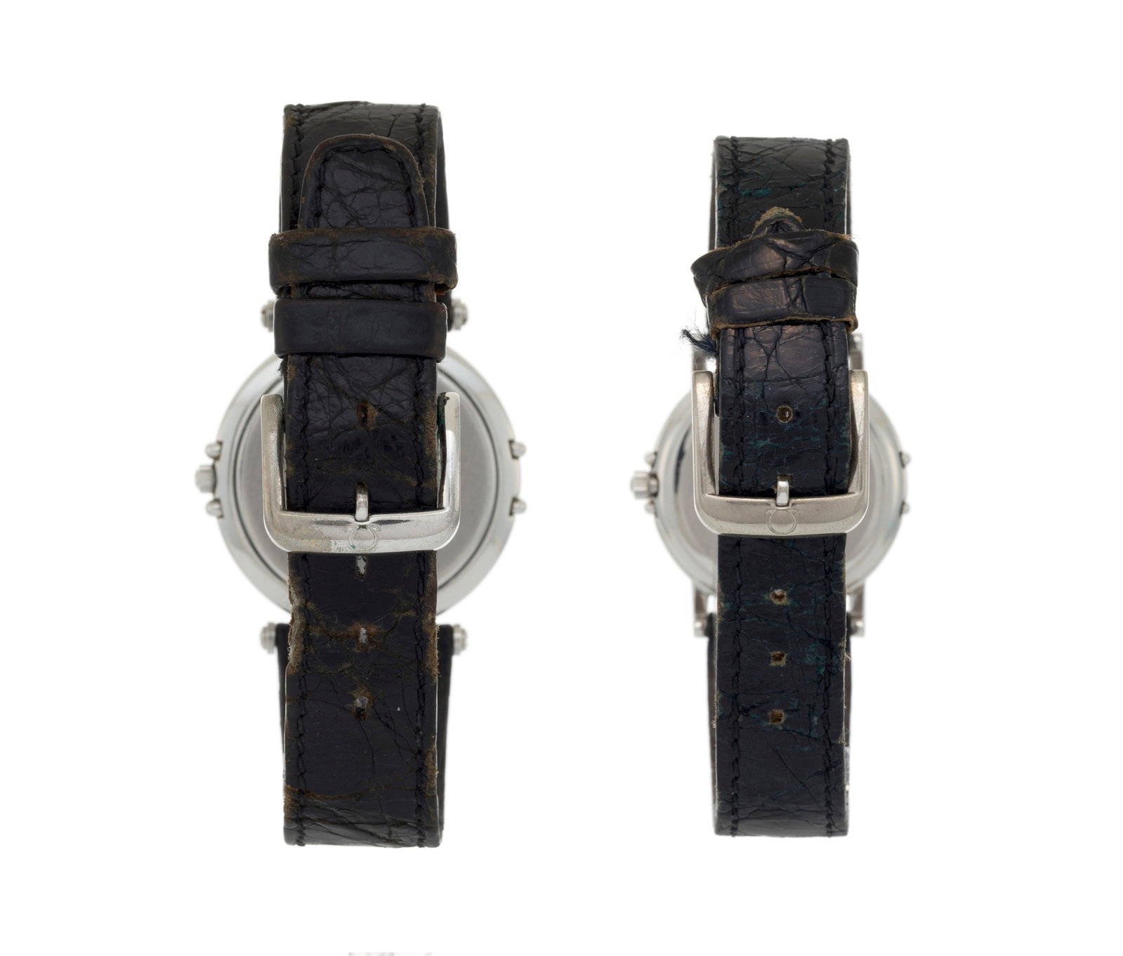 Omega, Constellation, lot de 2 montres en acier Mouvement: quartz Boîtier: diam. 27 et 33 m - 4