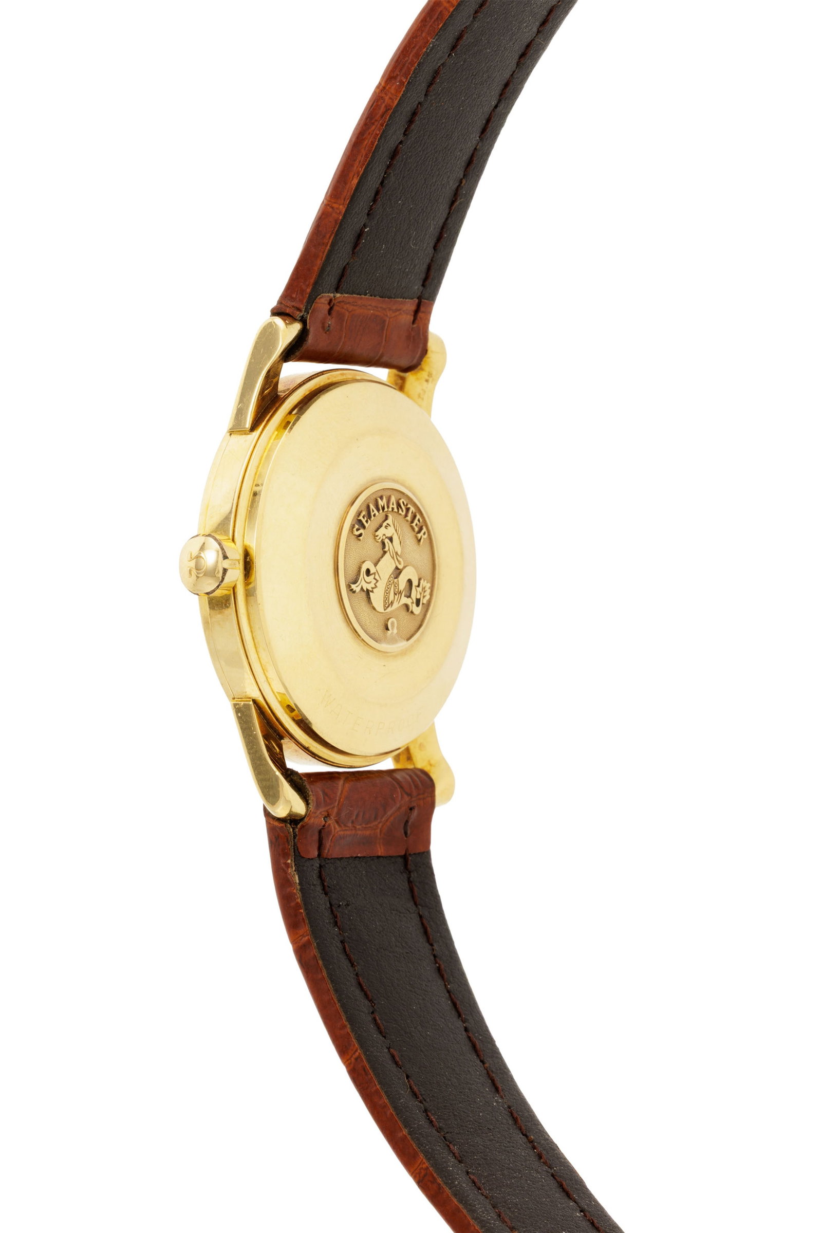 Omega, Seamaster Calendar, réf. 2849 SC-1, montre en or 750 avec indication de la date, ann - 3