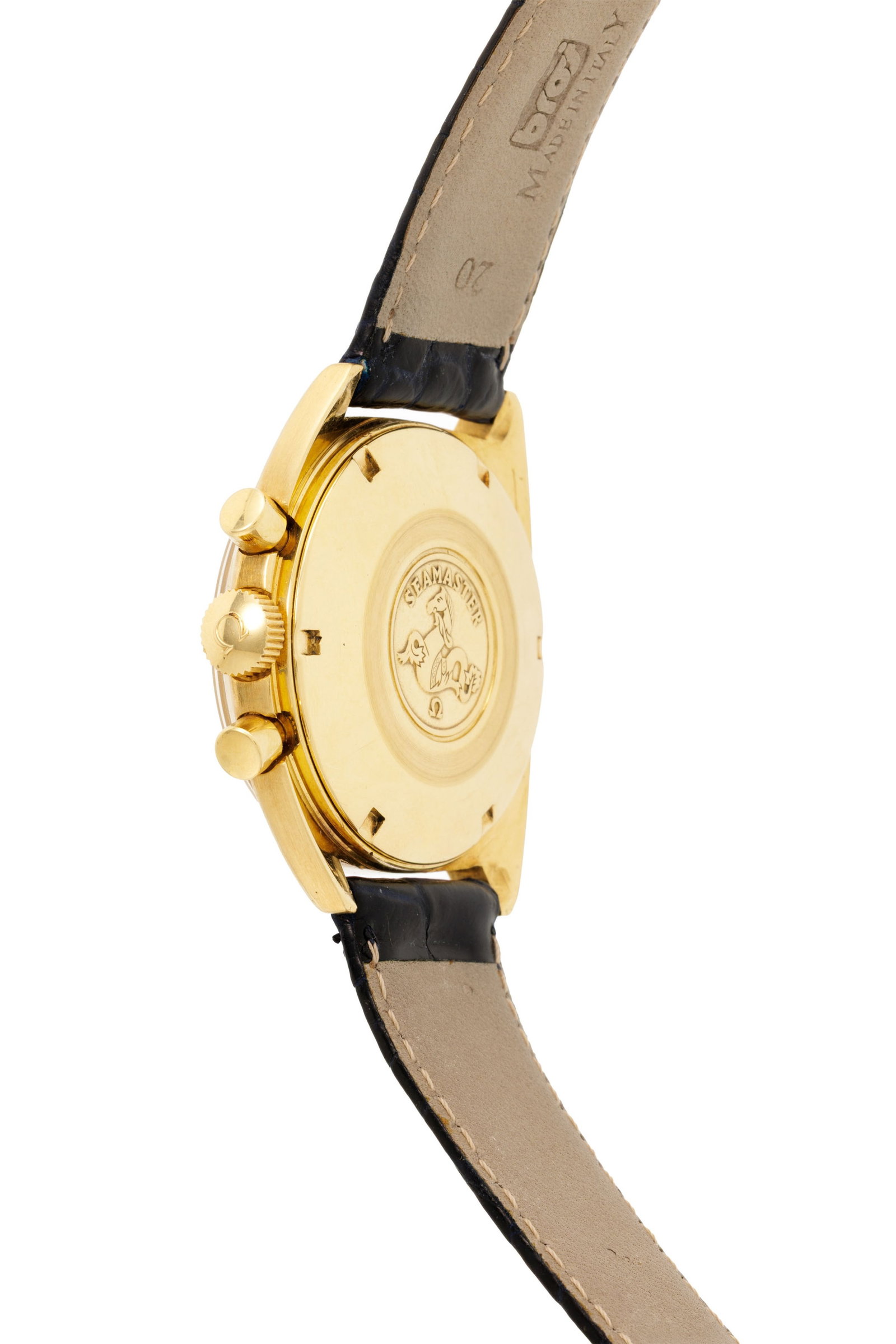 Omega, Seamaster, réf. 145.006-66, montre chronographe en or 750, années 1960-70 Mouveme - 3