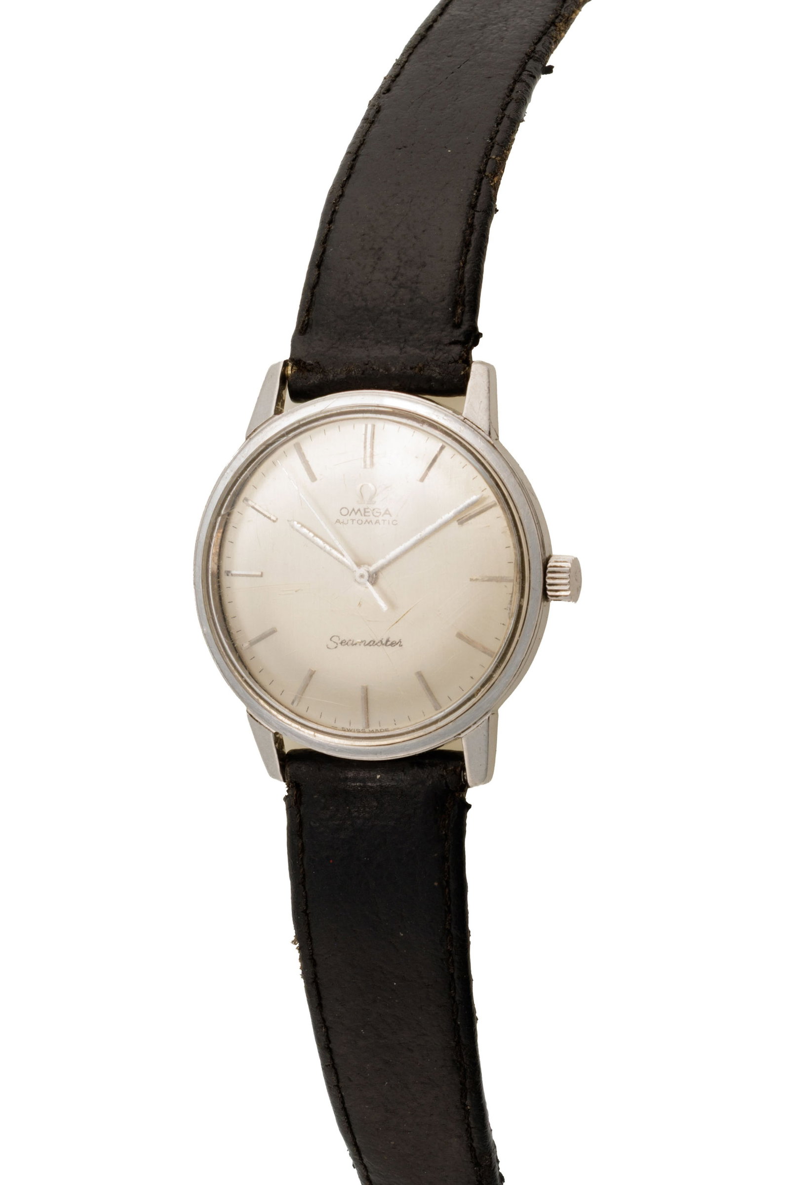 Omega, Seamaster, réf. 165.002, montre en acier, années 1960 Mouvement: cal. 552, automa - 2