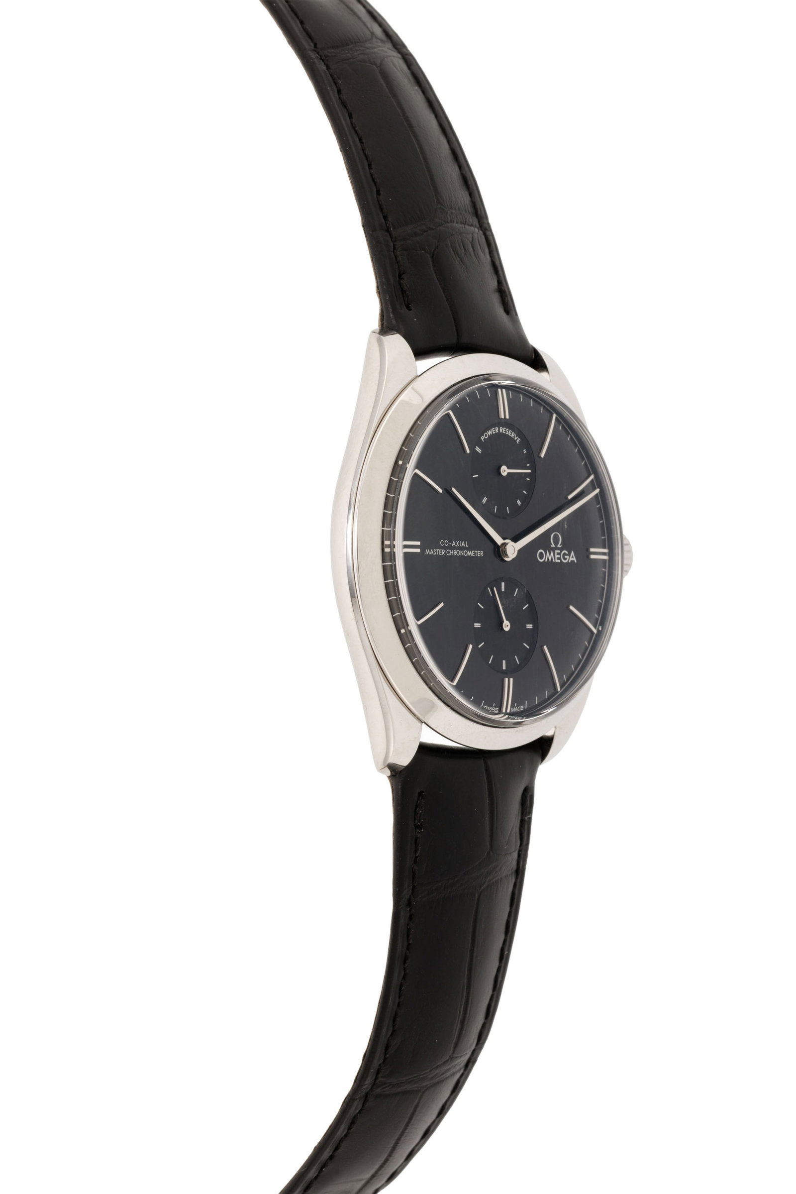 Omega, De Ville Trésor, réf. 435.13.40.22.01.001, montre petite seconde en acier avec indi - 2