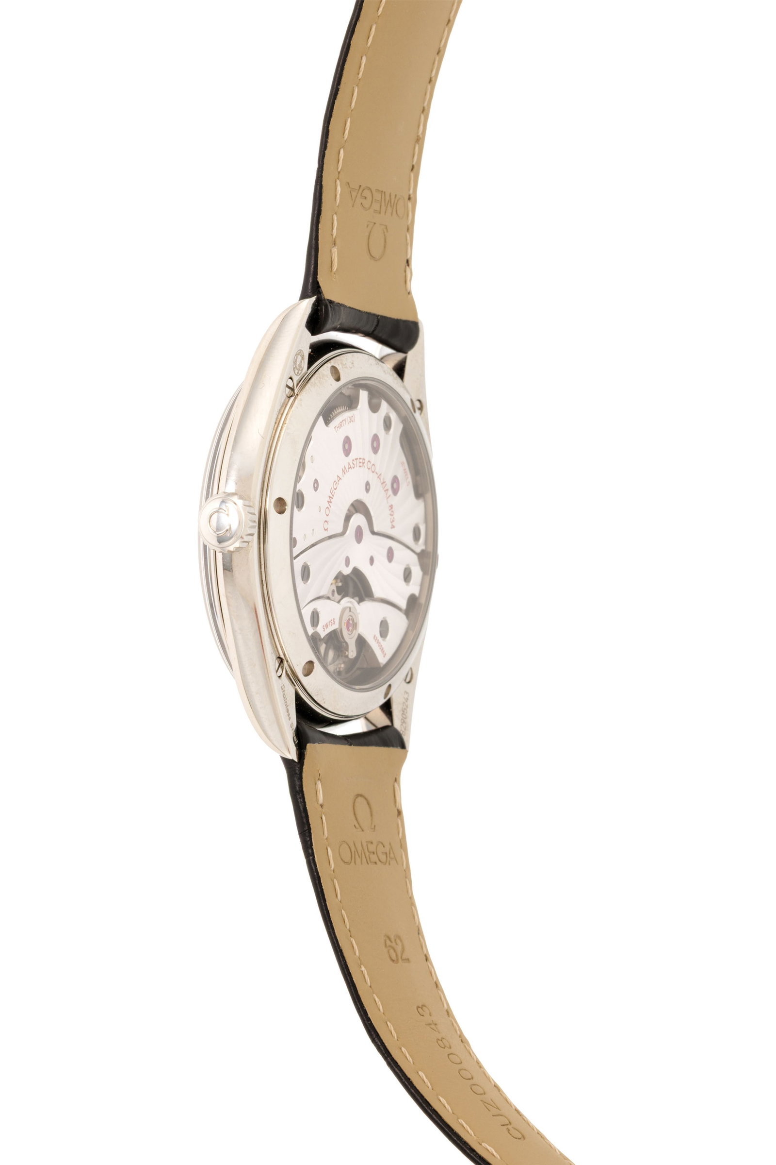 Omega, De Ville Trésor, réf. 435.13.40.22.01.001, montre petite seconde en acier avec indi - 3