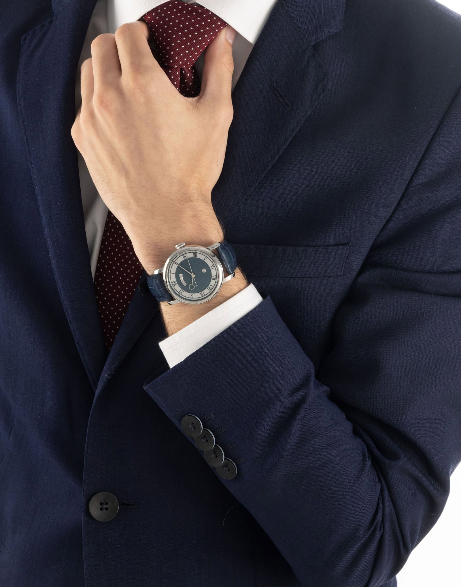 Ophion, montre en acier Mouvement: mécanique Boîtier: diam. 39 mm, fond en verre lais - 5
