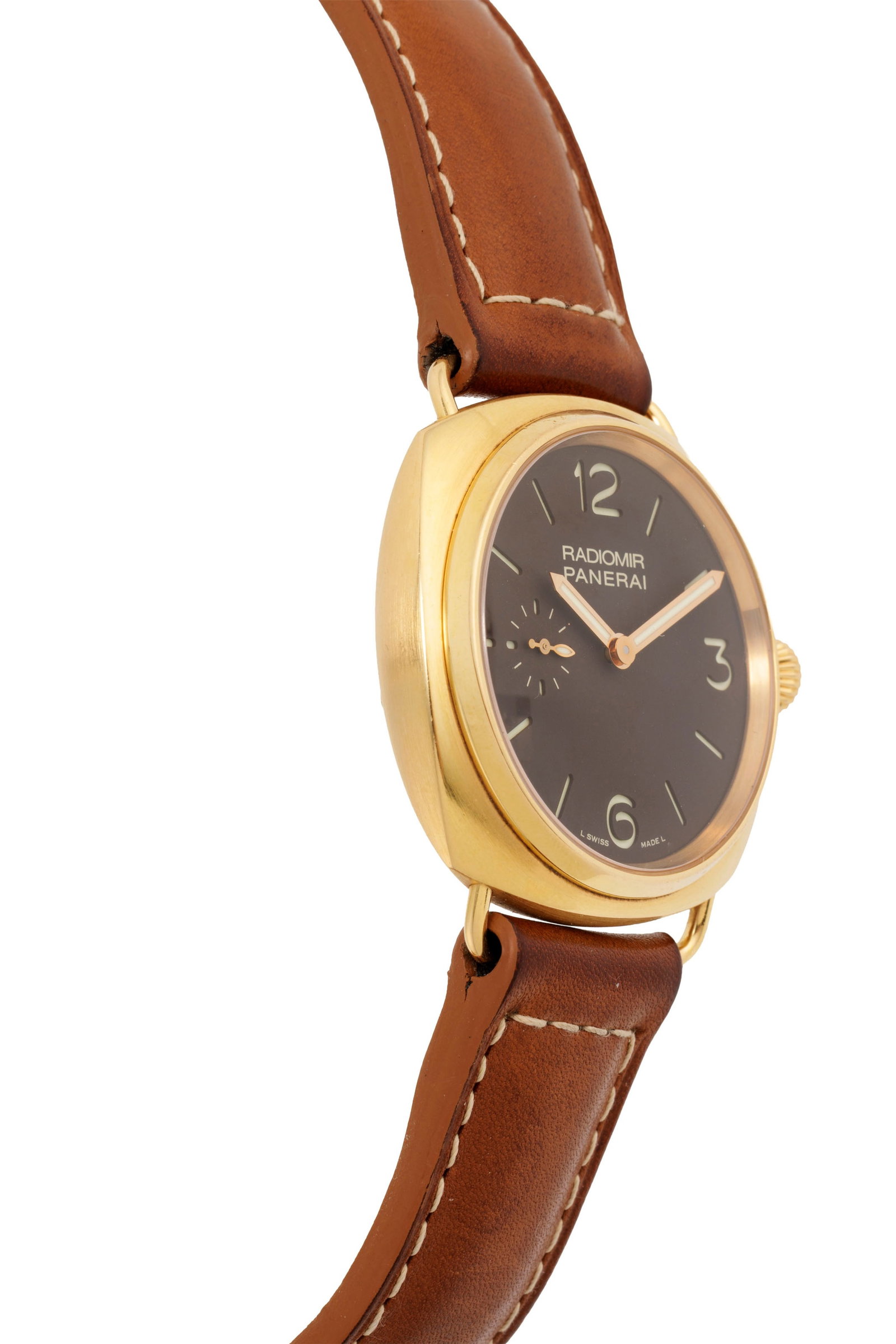 Panerai, Radiomir, réf. OP 6791, Ed. Limitée n°268/500, montre petite seconde en or 7 - 2