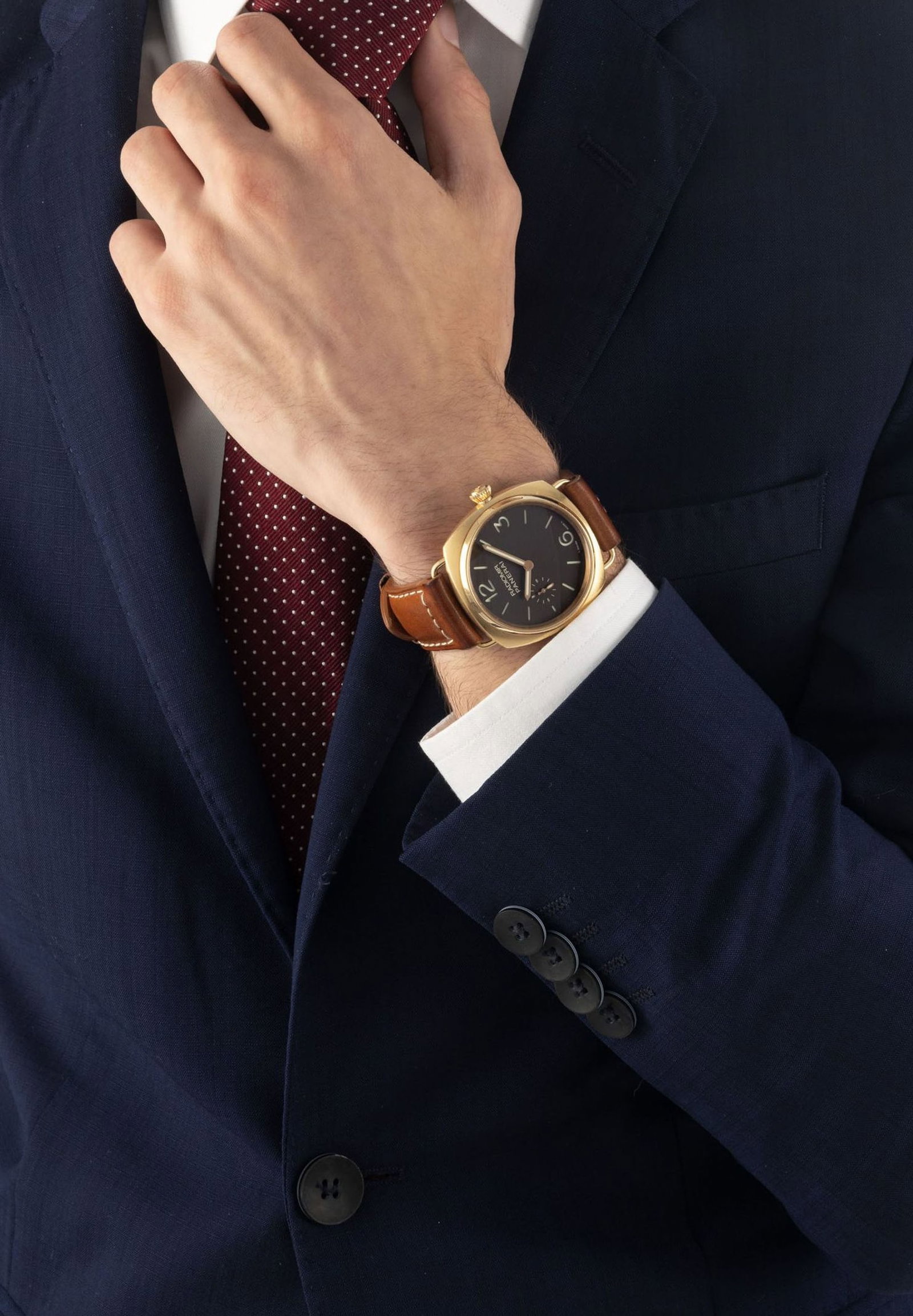 Panerai, Radiomir, réf. OP 6791, Ed. Limitée n°268/500, montre petite seconde en or 7 - 5