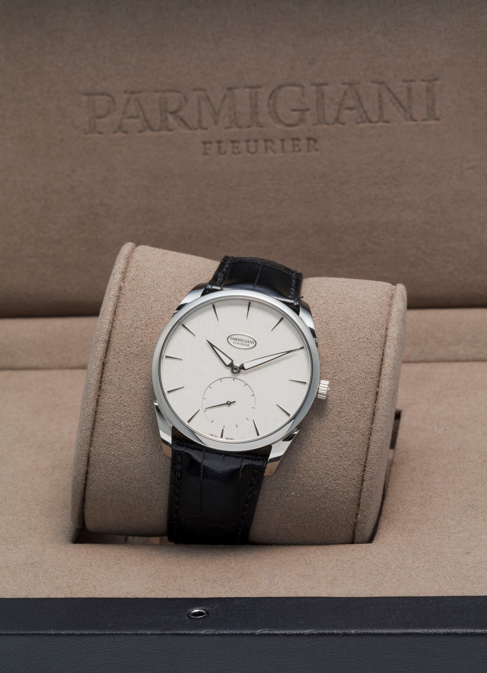 Parmigiani, Tonda, Ed. Spécial, montre petite seconde en titane ornée d'un cadran en m - 4