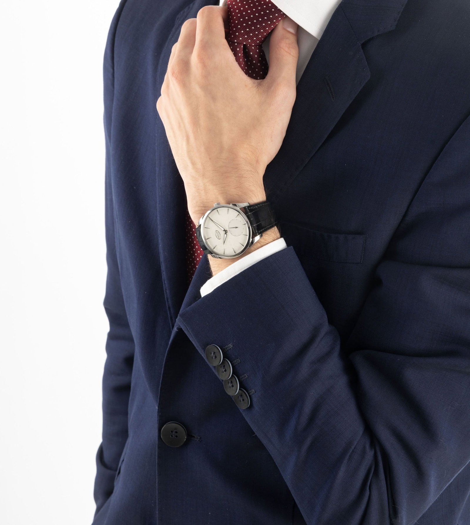 Parmigiani, Tonda, Ed. Spécial, montre petite seconde en titane ornée d'un cadran en m - 5