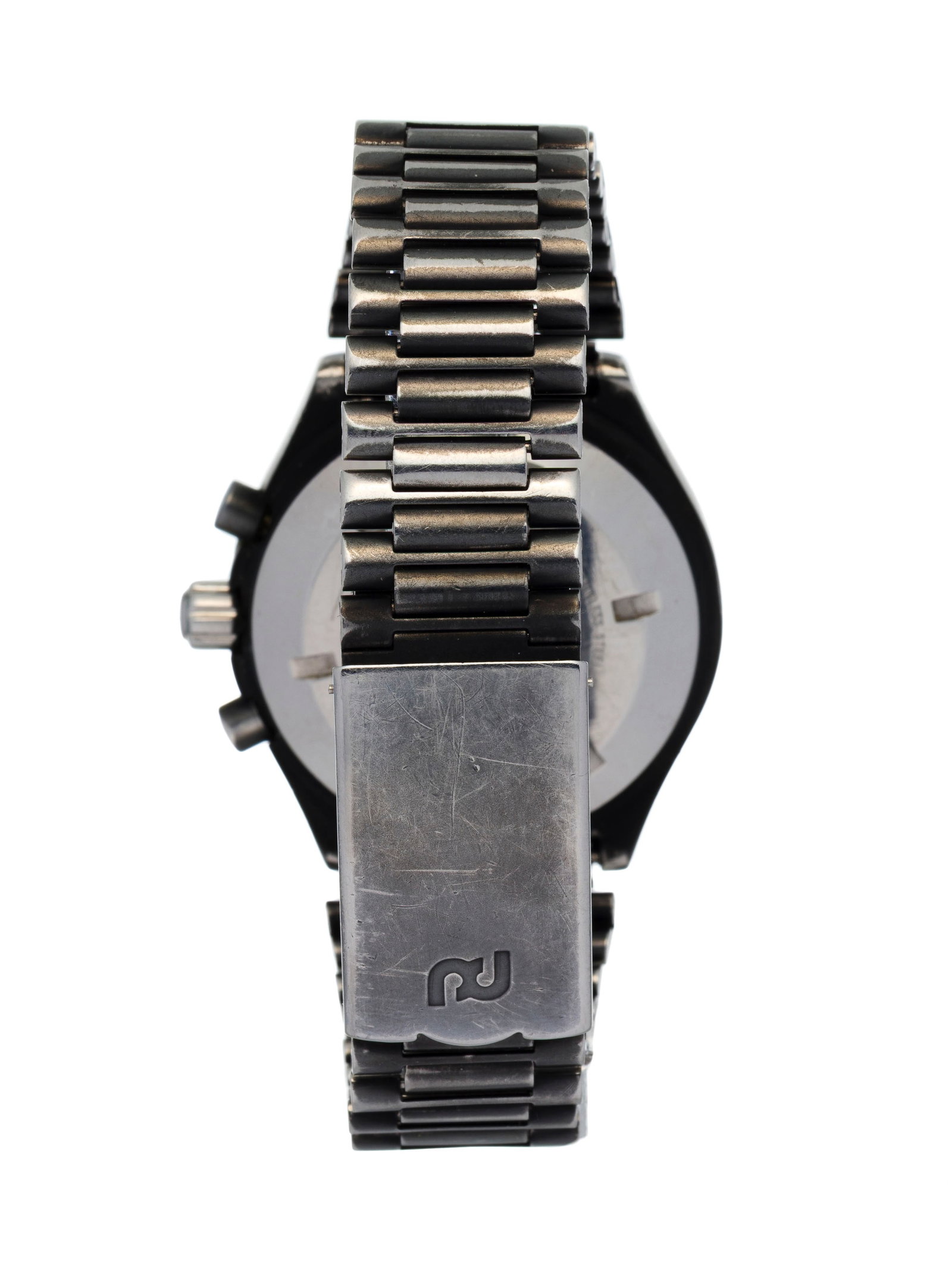 Porsche Design, montre-bracelet chronographe en acier noirci Mouvement: cal. 5100, automatique, 17 - 3