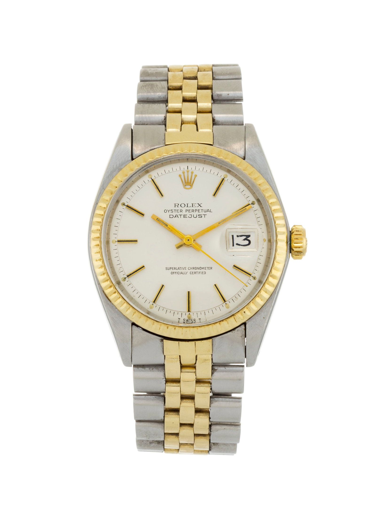 Rolex, Datejust, réf. 1601, montre-bracelet en acier et or, circa 1971 Mouvement: cal. 1570,  (1 of 4)