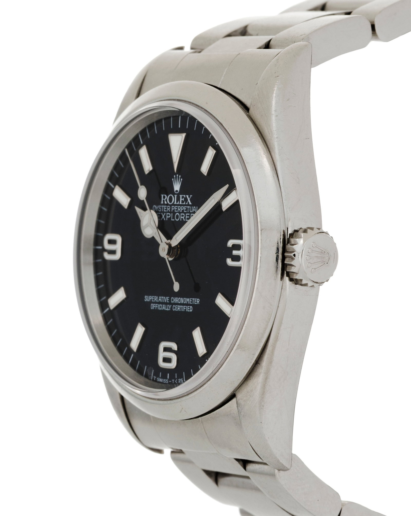 Rolex, Explorer, réf. 14270, montre-bracelet en acier, circa 1996 Mouvement: cal. 3000, autom - 2