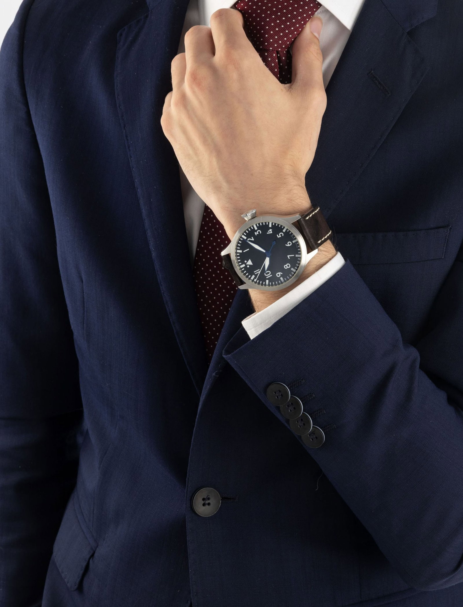 Steinhart, réf. Nav.B-Uhr, montre en acier Mouvement: cal. ETA 2824-2, automatique, 25 rubis  - 4
