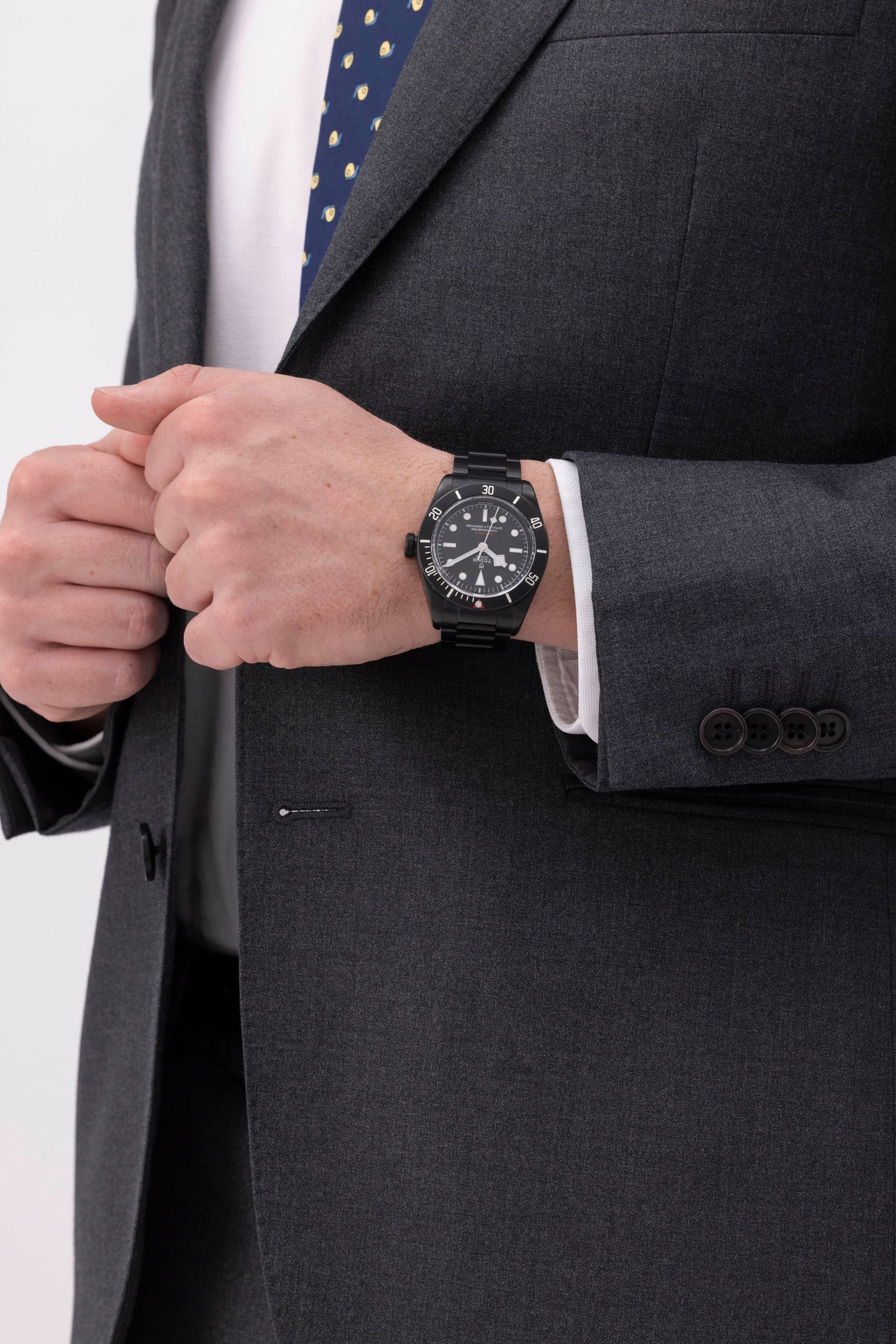 Tudor, Black Bay, réf. 79230DK, montre-bracelet en acier avec revêtement PVD noir Mouve - 4
