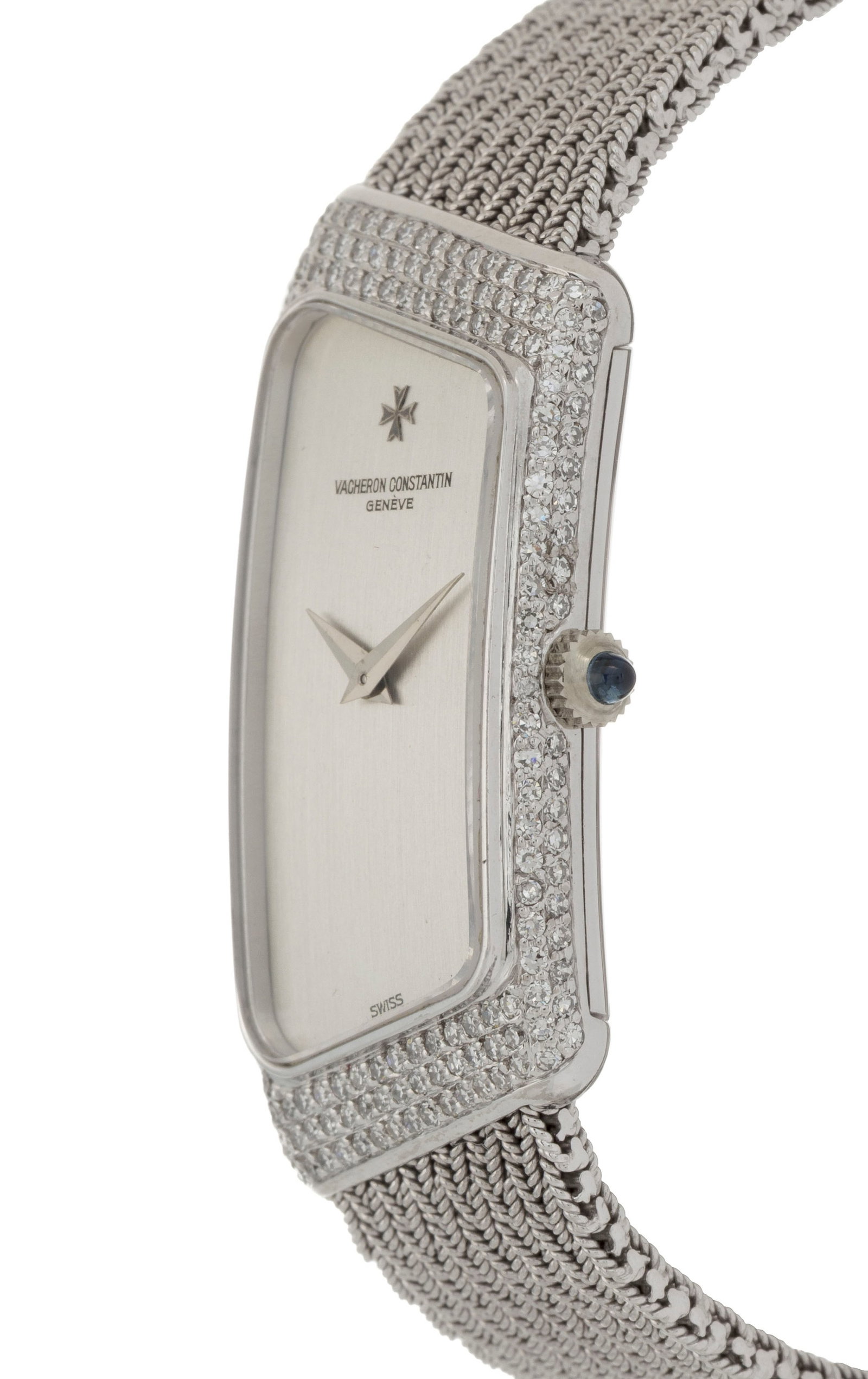 Vacheron Constantin, Prestige de la France, montre-bracelet en or gris 750 sertie de diamants, circa - 2