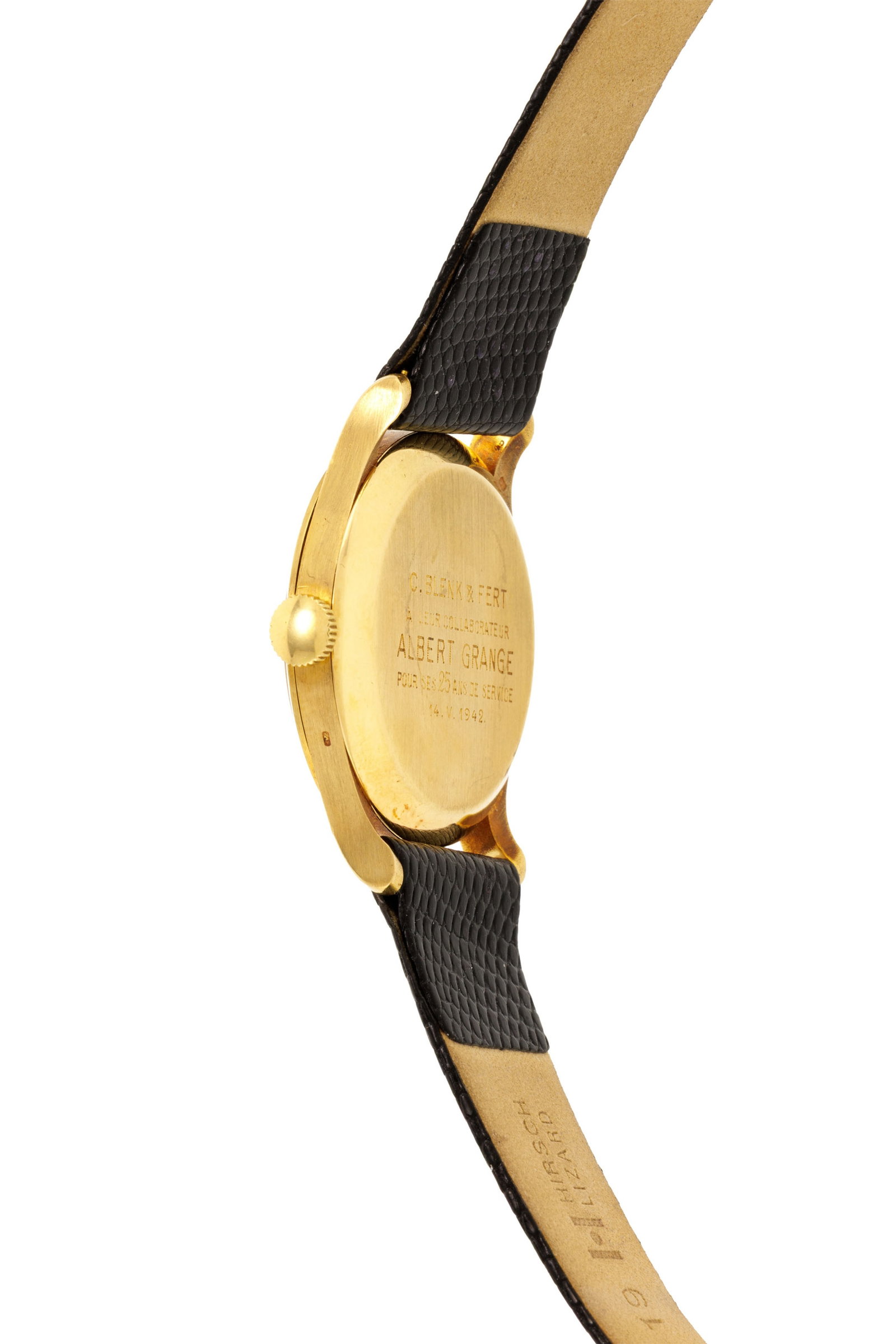 Vacheron Constantin, montre en or 750, années 1940-50 Mouvement: cal. 454/3C, mécanique, - 3
