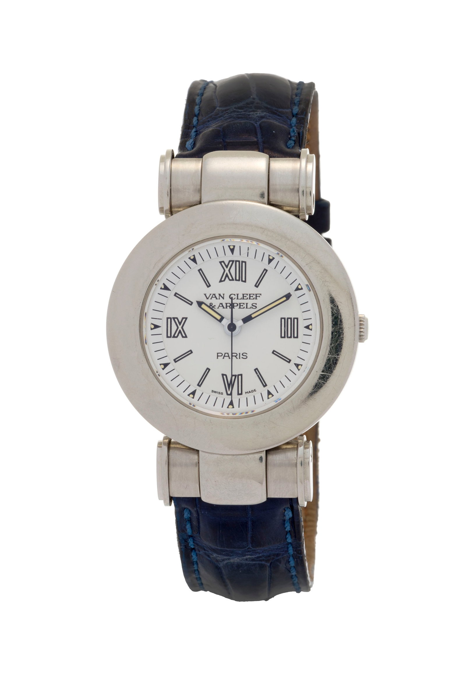 Van Cleef & Arpels, Roma, montre en acier Mouvement: cal. ETA 955.412, quartz, 7 rubis Boît (1 of 4)
