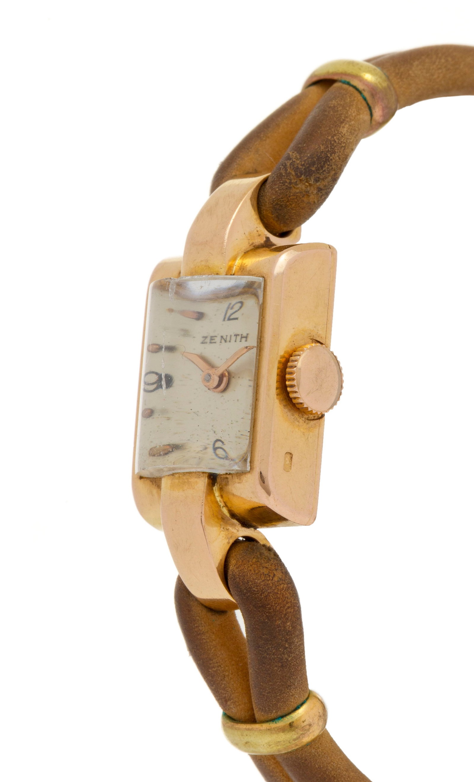 Zenith, montre en or rose 750, années 1940-50 Mouvement: cal. 57, mécanique, n°3634 - 2
