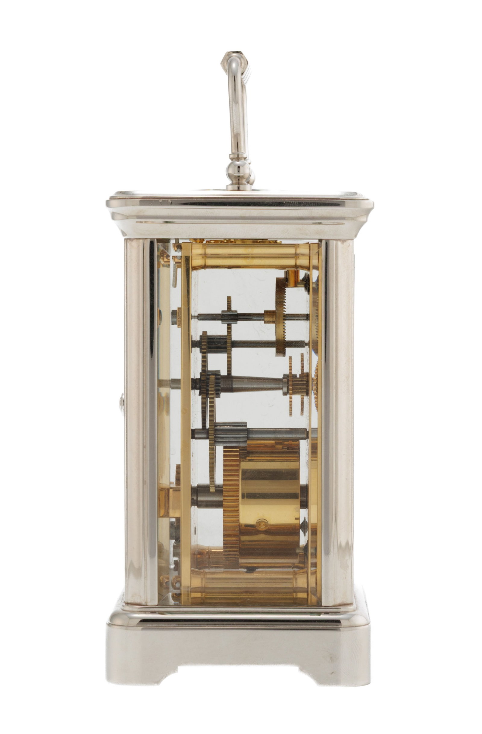 L'Épée pour Asprey, pendulette en métal argenté Mouvement: mécanique Bo - 3