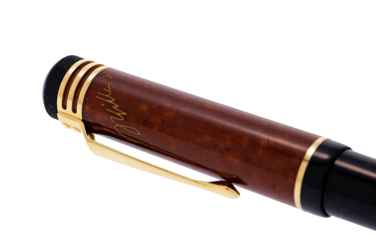 Montblanc, Friedrich Schiller, Ed limitée 07084/16000, stylo bille en résine bicolore et m - 3