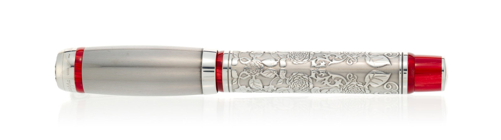 Montegrappa, Invito a La Traviata, Ed. Limitée 0409/1912, stylo plume en résine rouge et a - 3
