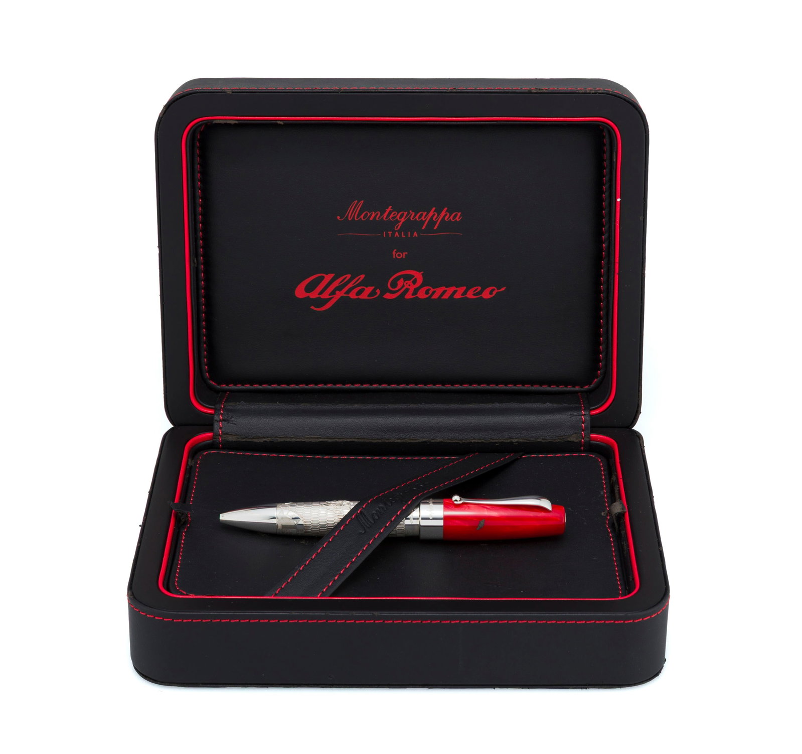 Montgrappa pour Alfa Roméo, Ed. Limitée pour les 100 ans de la maison 162/246, stylo bille - 3