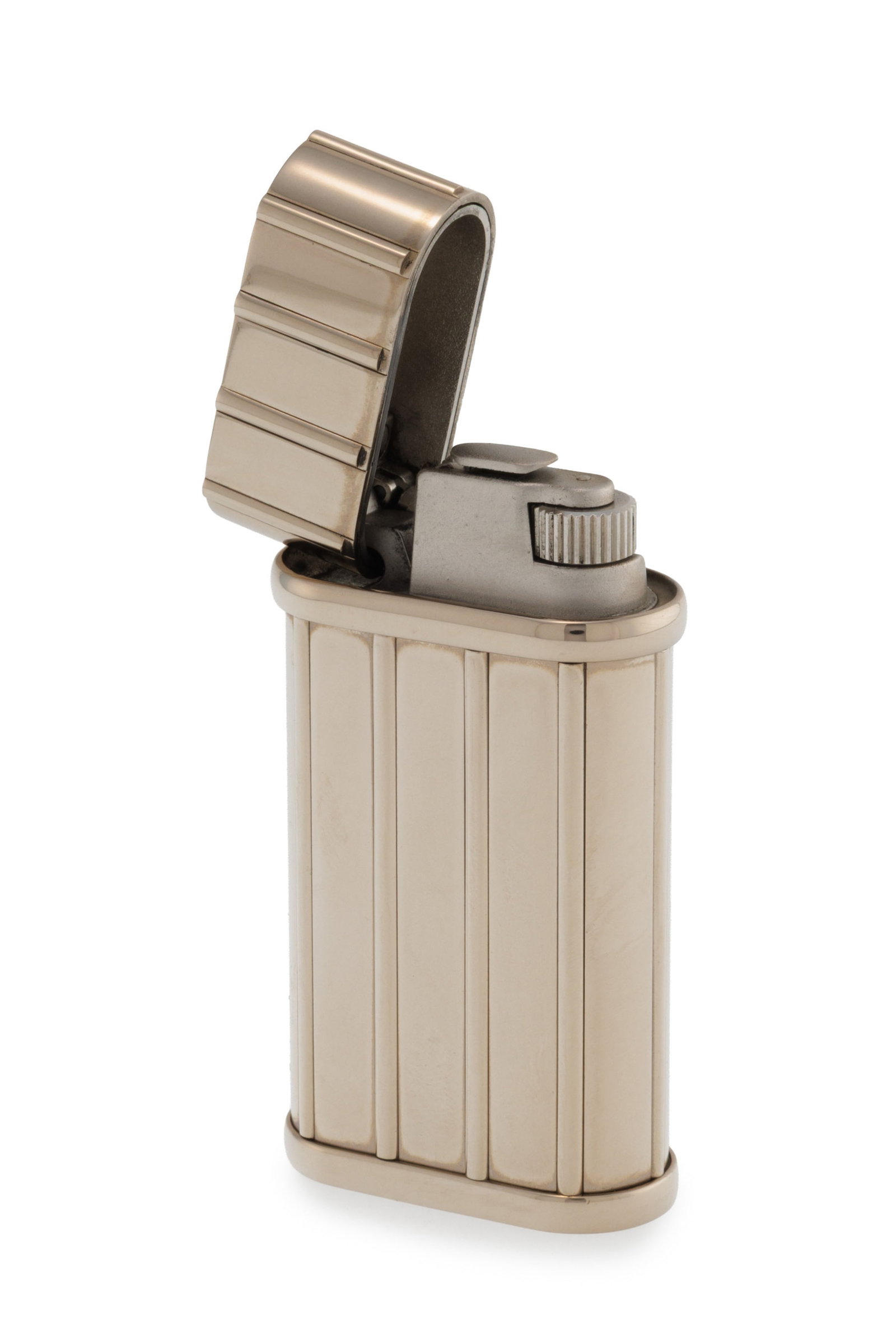 Cartier, Ed. Limitée n°05, briquet en or gris 750 et métal, signé, h. 6.1 cm, 15 - 2