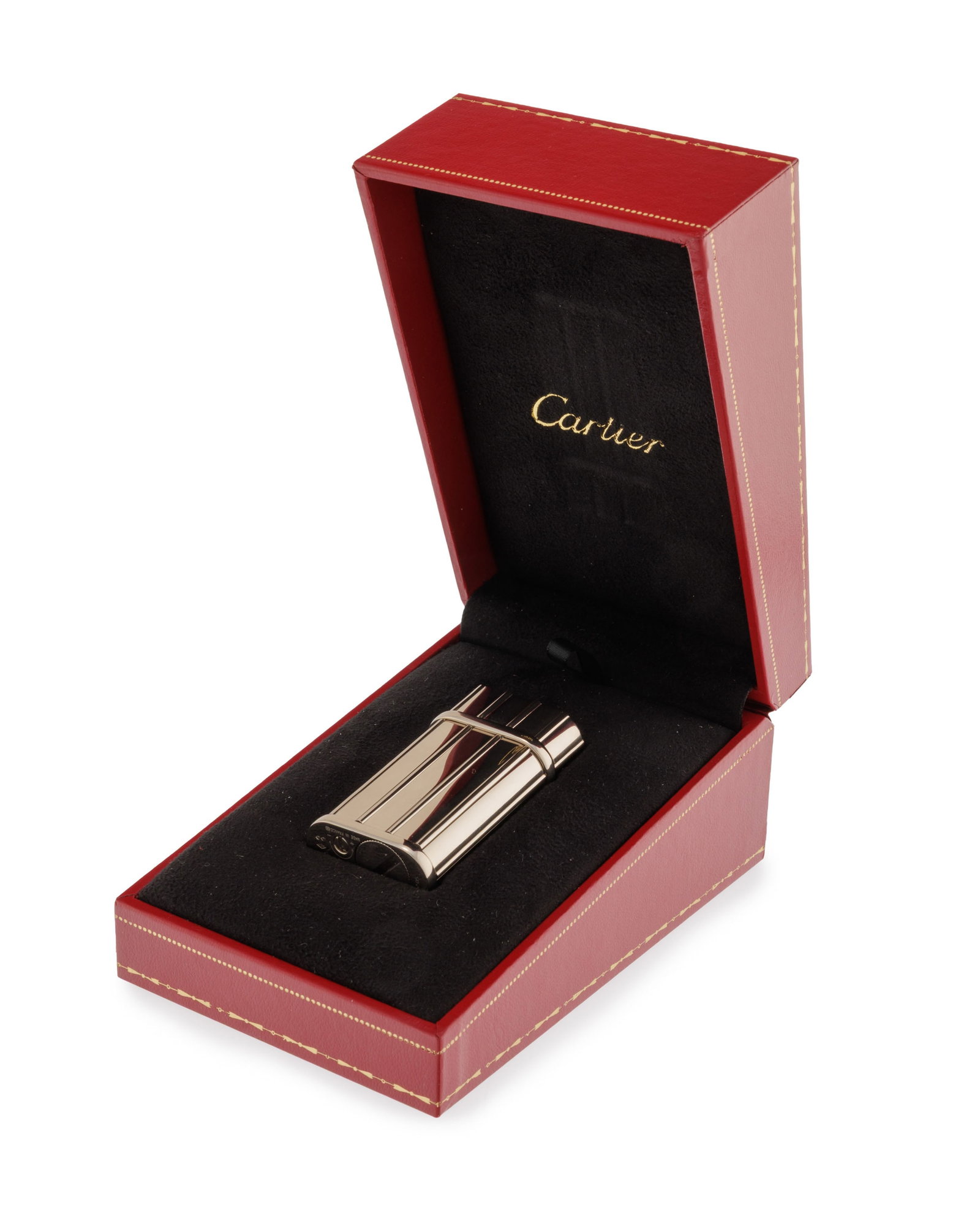 Cartier, Ed. Limitée n°05, briquet en or gris 750 et métal, signé, h. 6.1 cm, 15 - 4