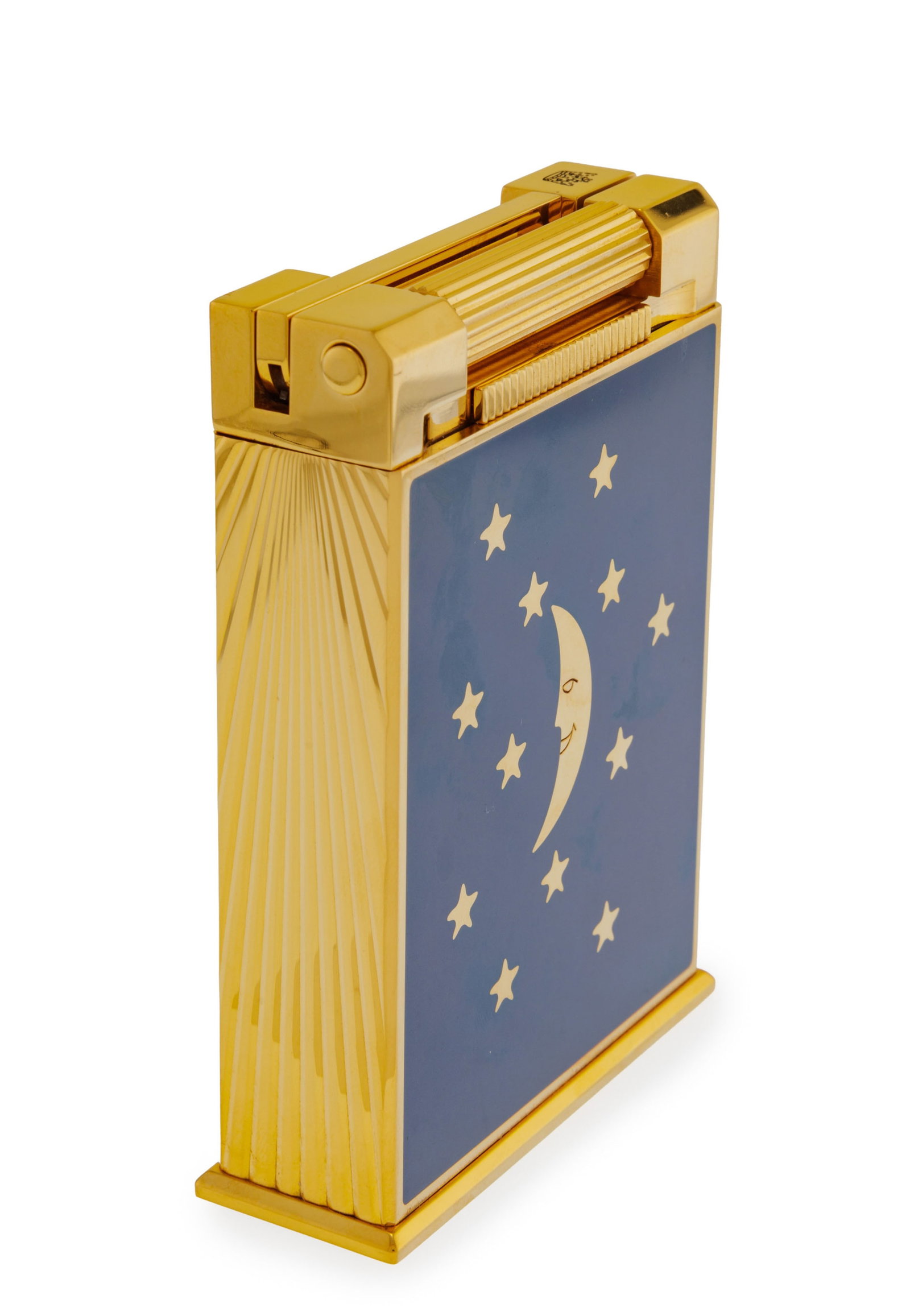 S.T.Dupont, Rendez-vous, édition limité 183/500, briquet de table en métal doré  - 3