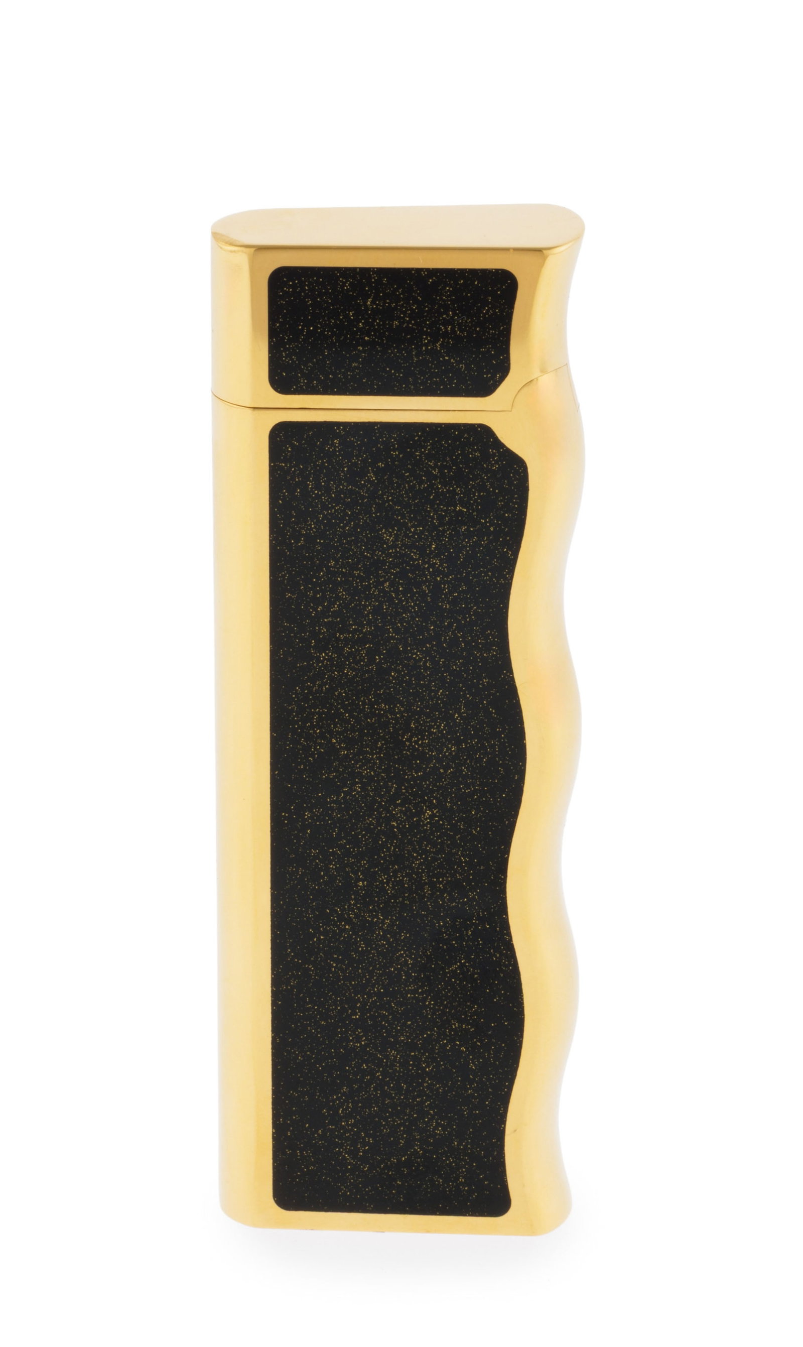 Van Cleef & Arpels, briquet en métal doré et laque, signé, numéroté 2406408 - 3