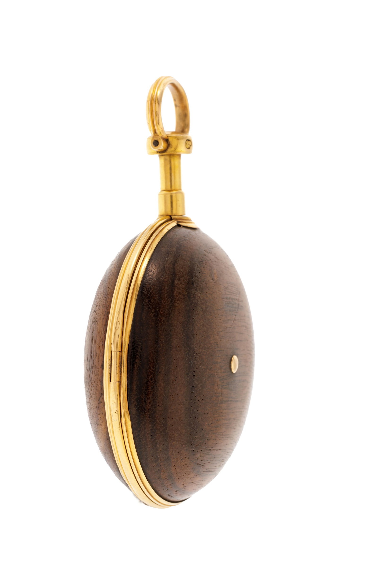 Berthoud à Paris, montre de poche à coq en or et bois précieux, XVIIIe s. Mouvemen - 3
