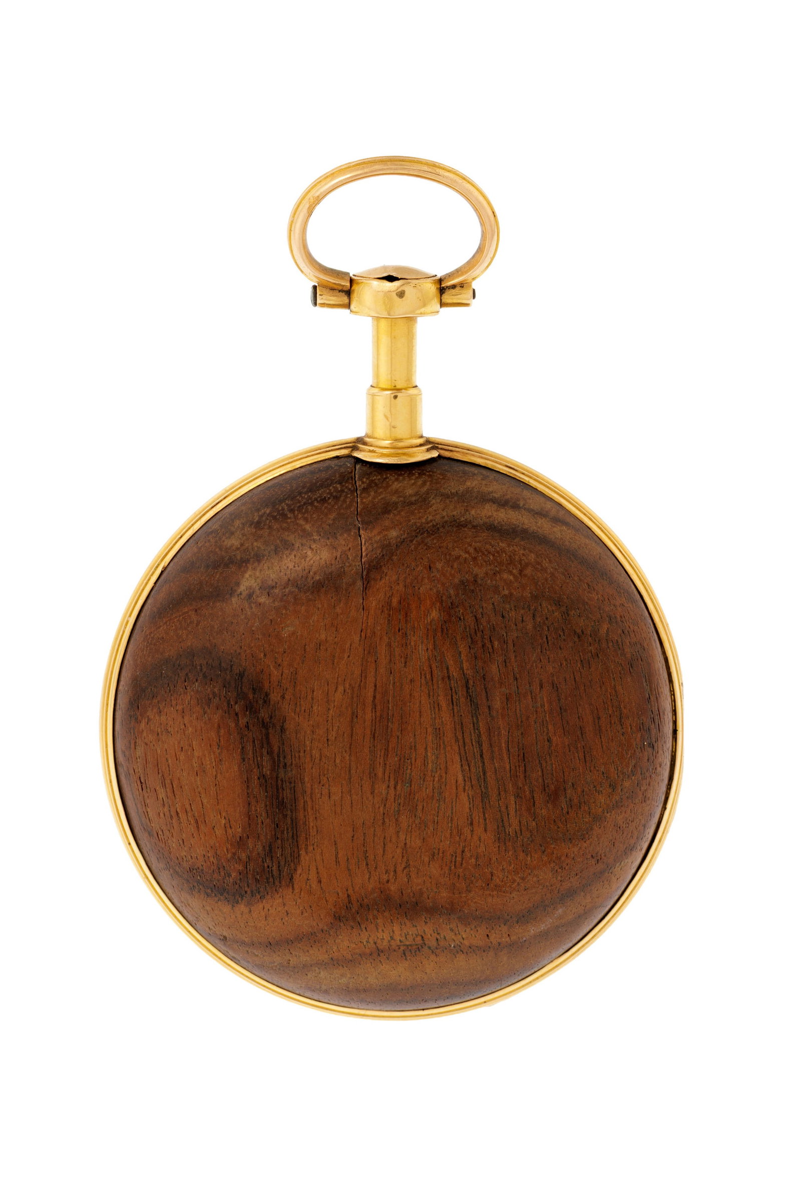 Berthoud à Paris, montre de poche à coq en or et bois précieux, XVIIIe s. Mouvemen - 4