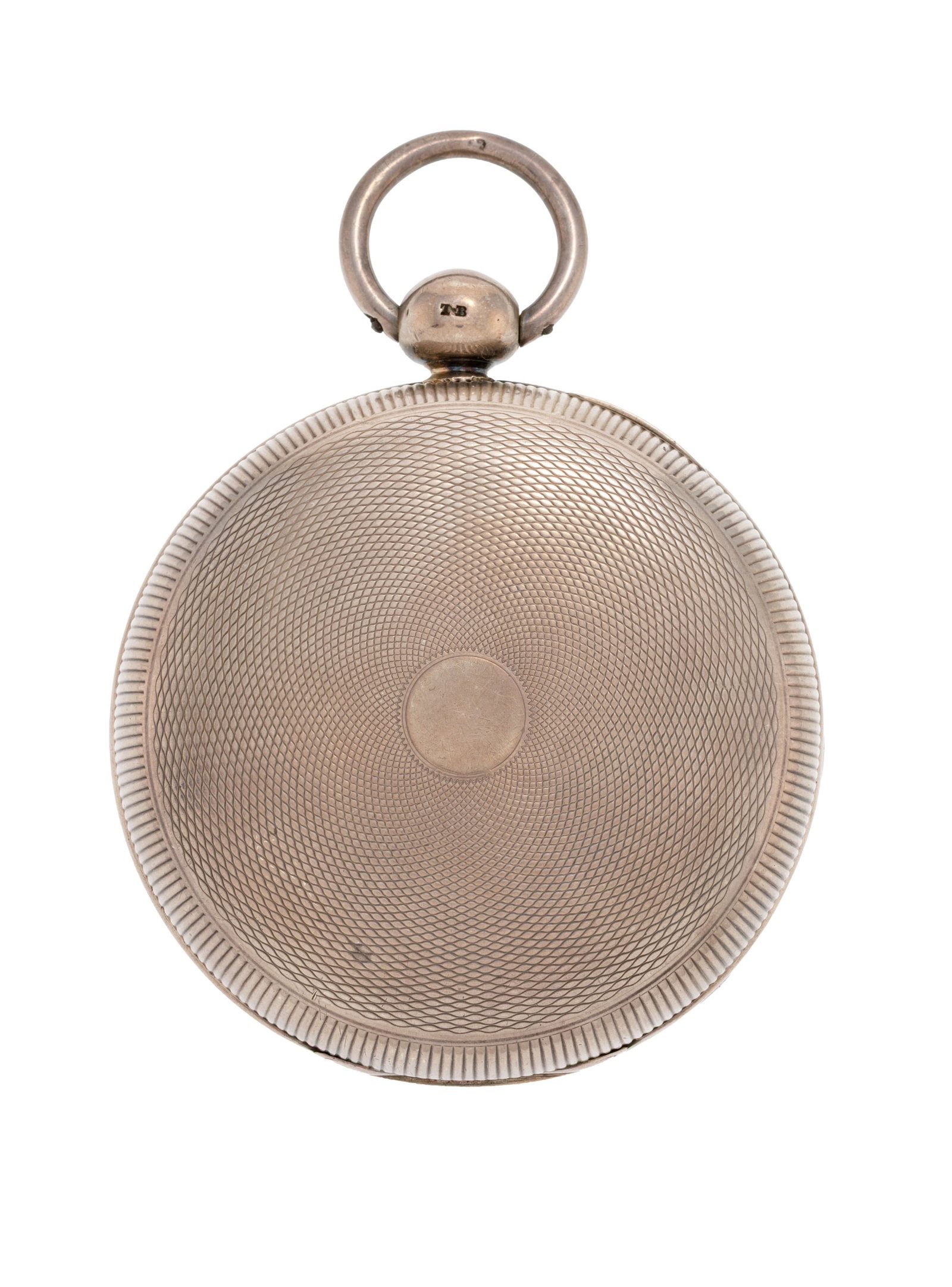Caleb Elisha London, montre de poche petite seconde en argent guilloché, 1820-1850 Mouvement: - 3