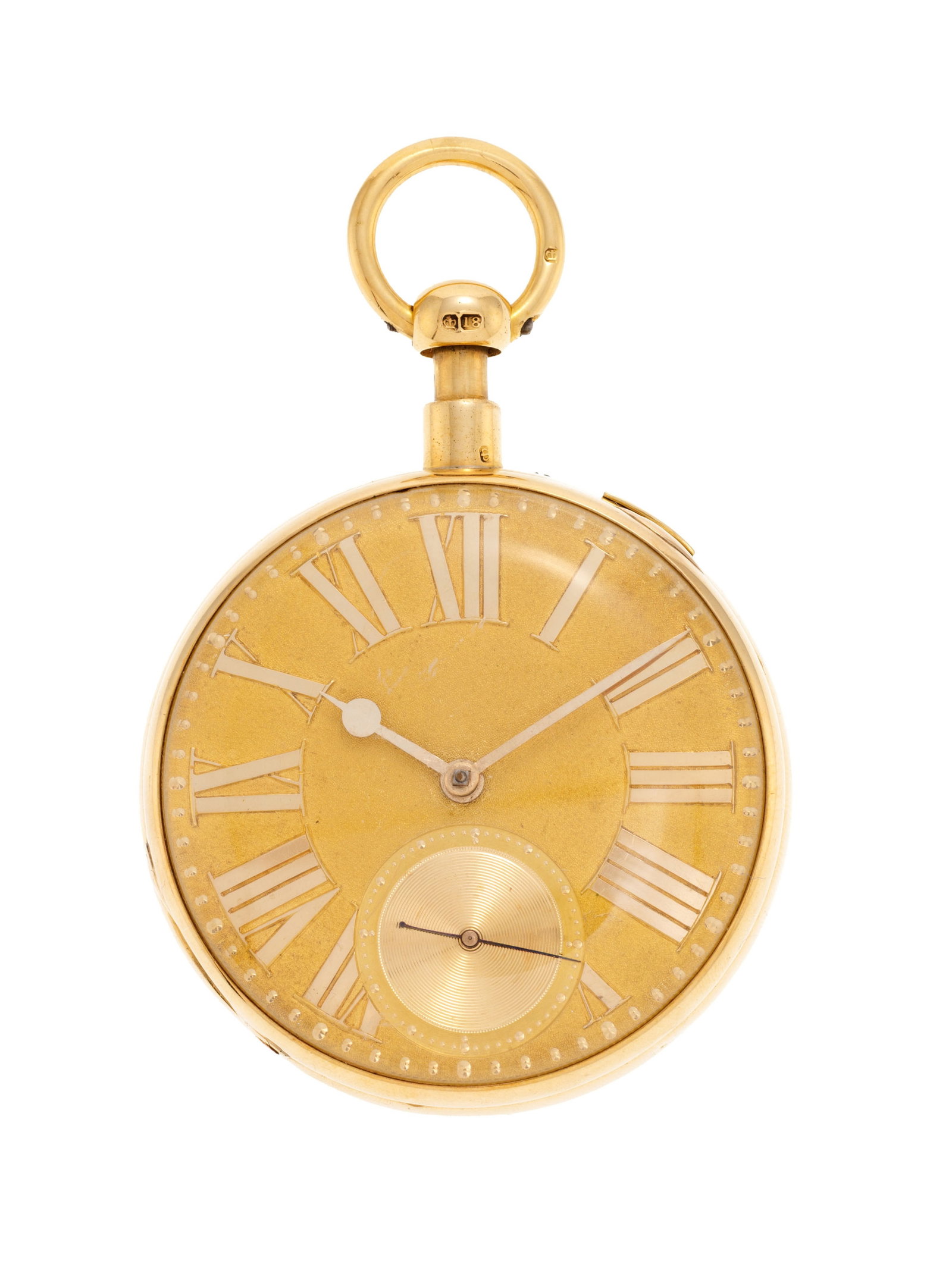 James Ramsay, montre de poche petite seconde en or 750 à répétition, Londres, 1815  (1 of 4)