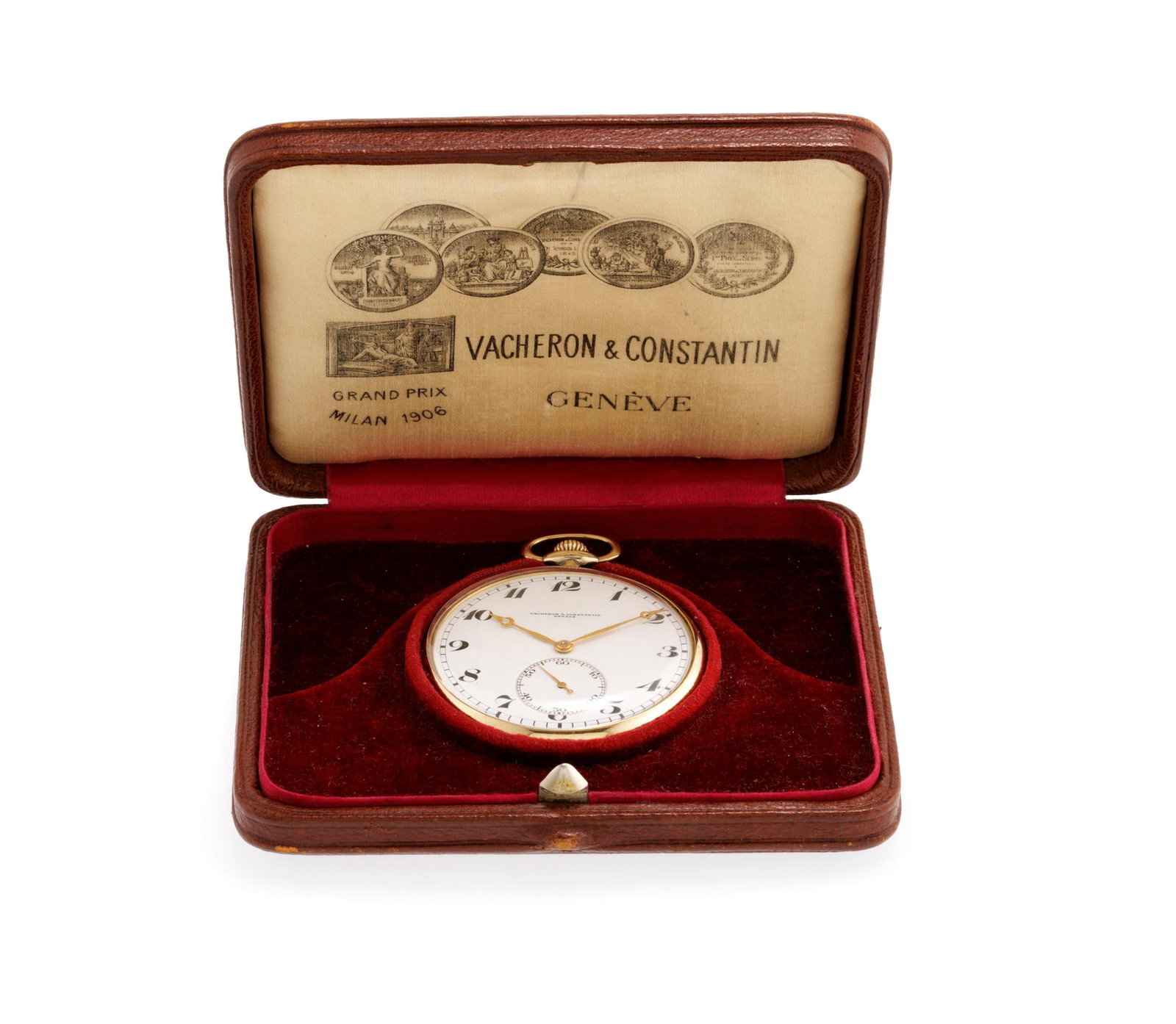 Vacheron Constantin, montre de poche petite seconde en or 750, années 1910 Mouvement: mé - 4