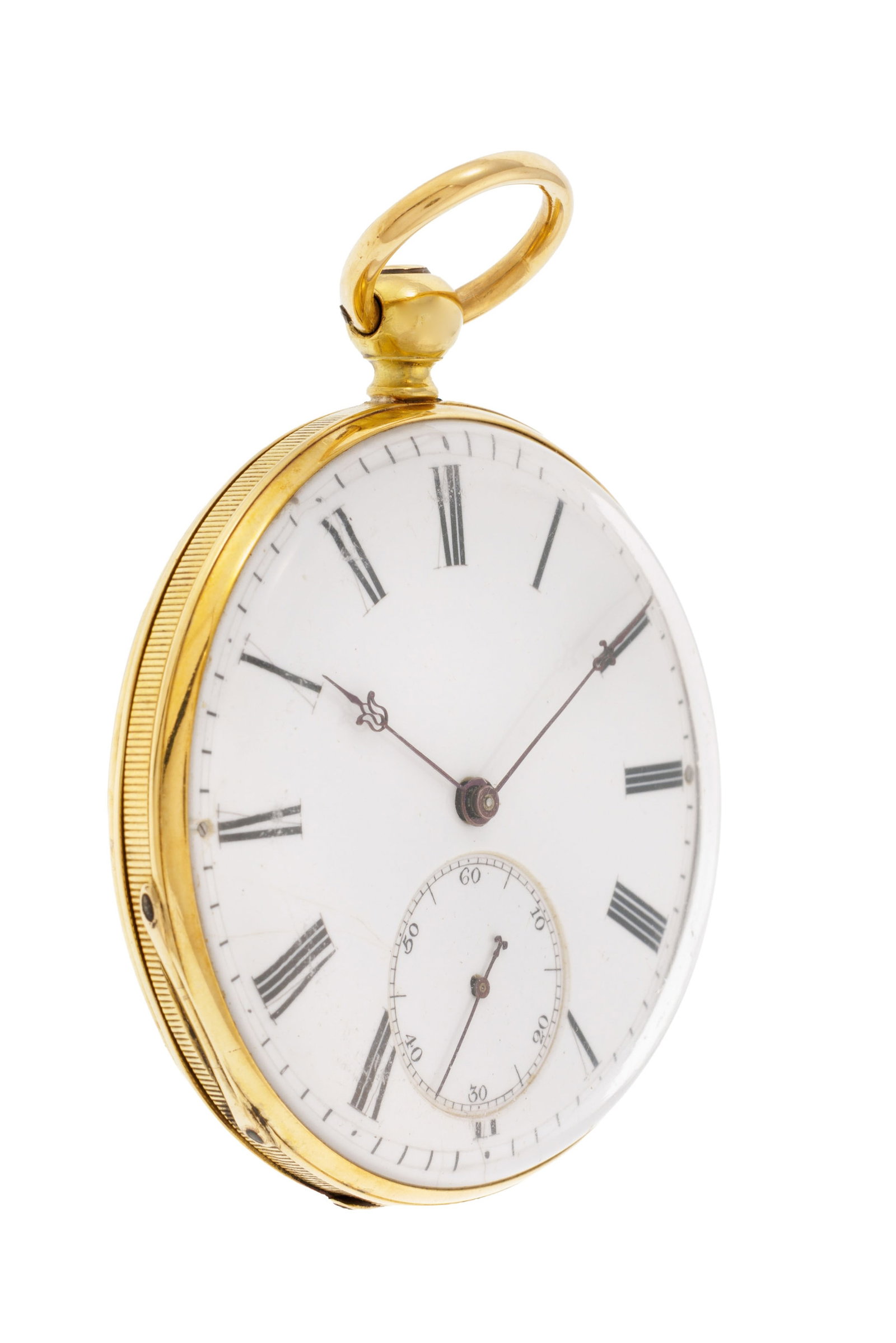 H. Pilicier et Mermod Frères, montre de poche petite seconde en or 750, fin XIXe Mouvement: m - 2