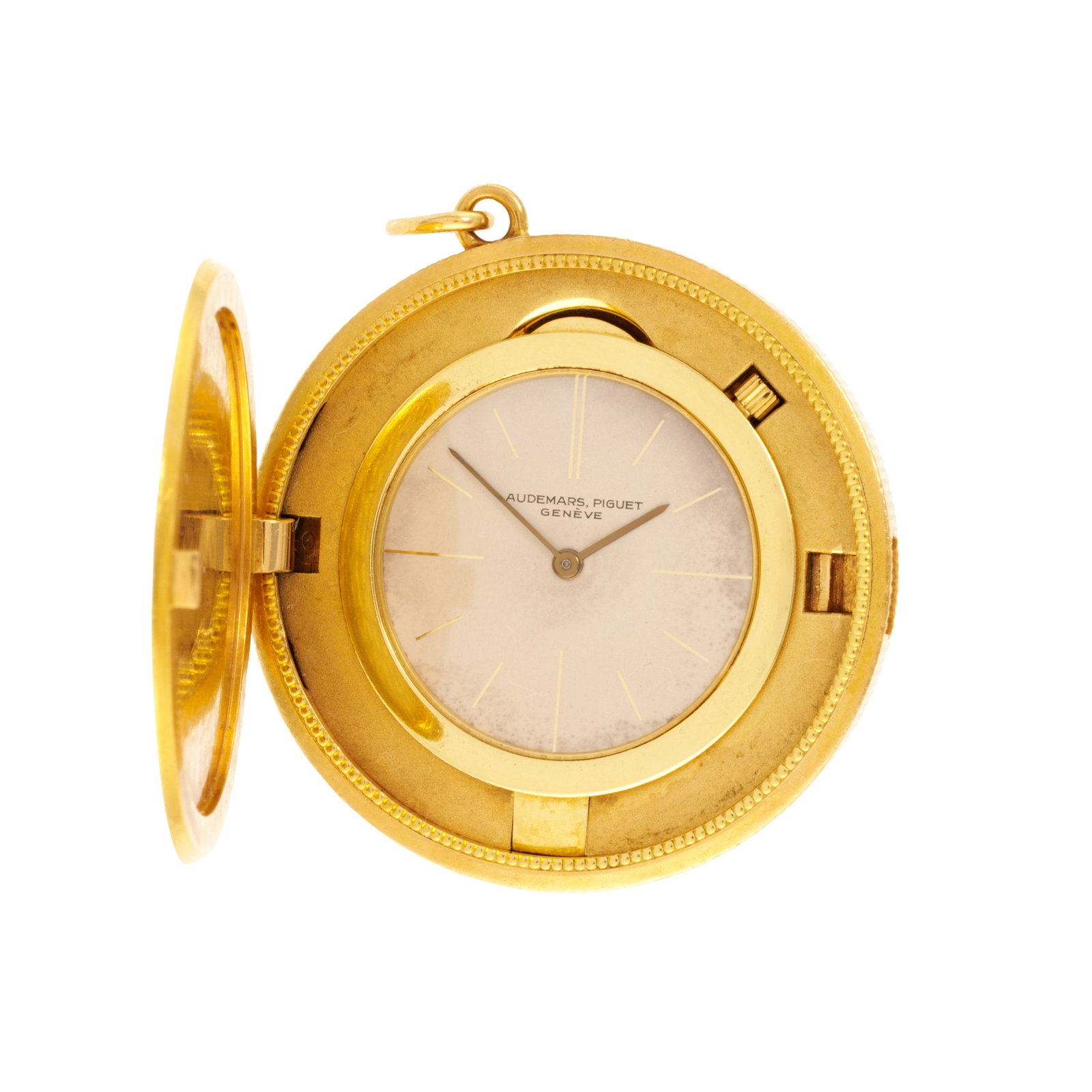 Audemars Piguet, montre de poche secrète en or 750 dans une pièce américaine de 20 do (1 of 6)